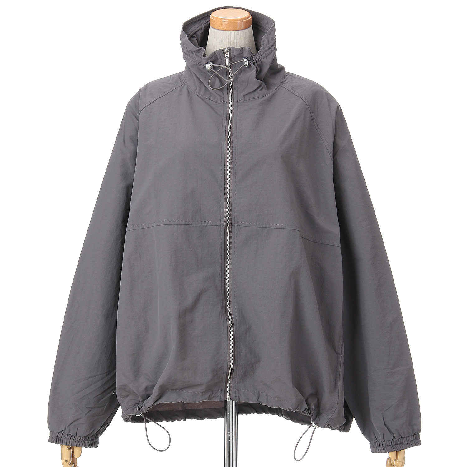 【Insta Live】le colis  ワッシャーナイロンラグランブルゾン - 画像2