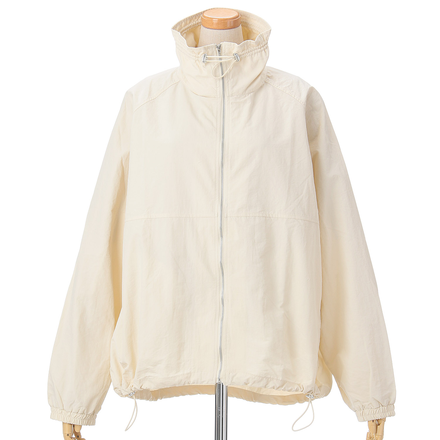 【Insta Live】le colis  ワッシャーナイロンラグランブルゾン - 画像3