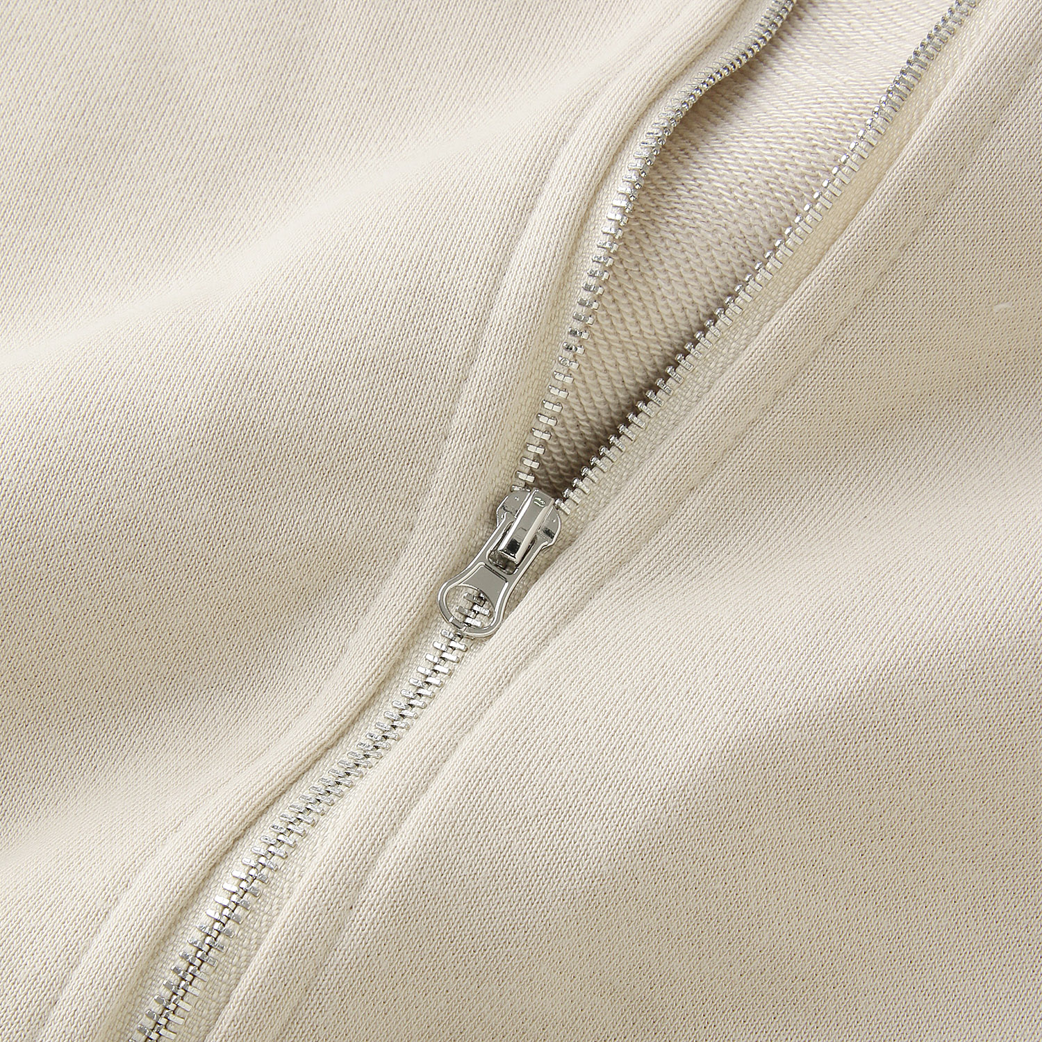 le colis  TC裏毛ドルマンフードZIPパーカー - 画像9