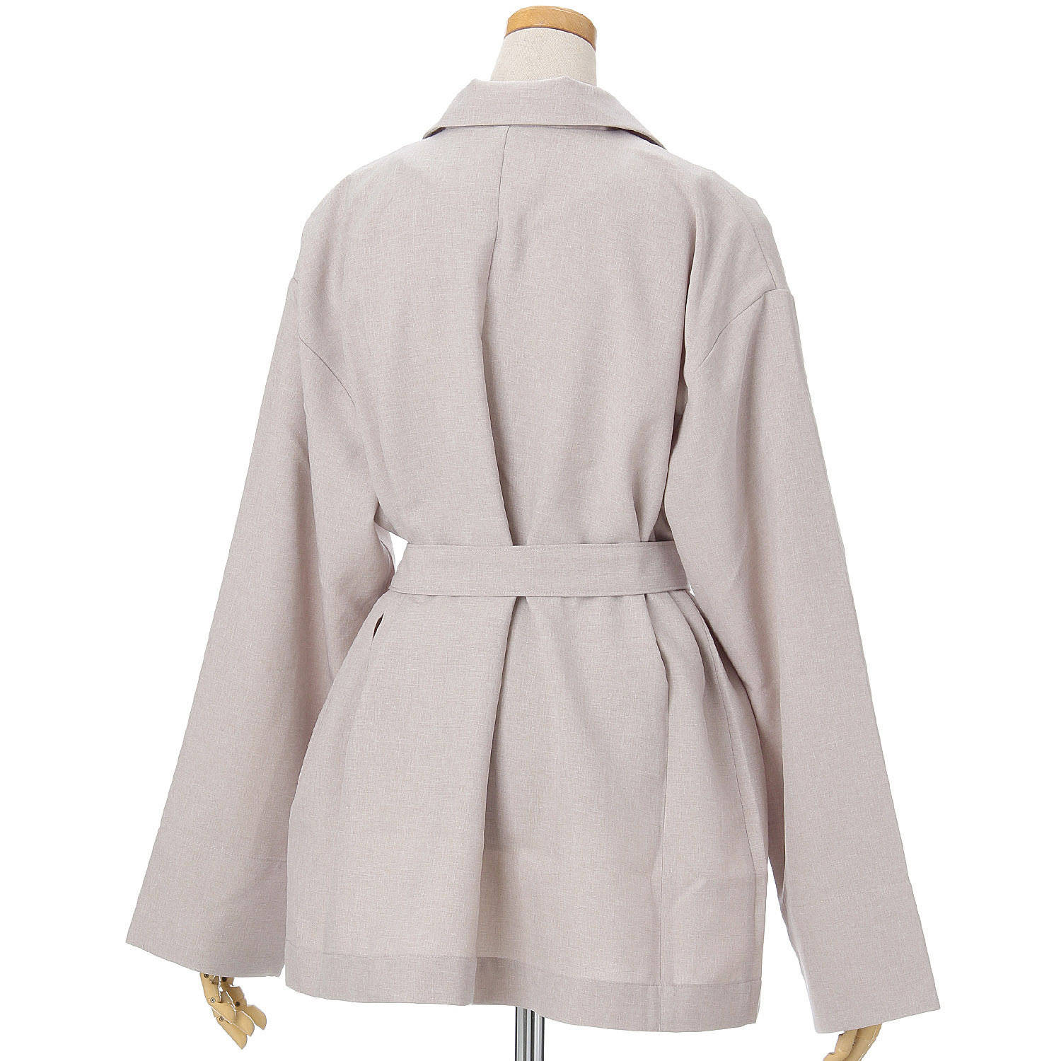 【Insta Live】MAFRAIS 麻ライクベルト付きジャケット - 画像11