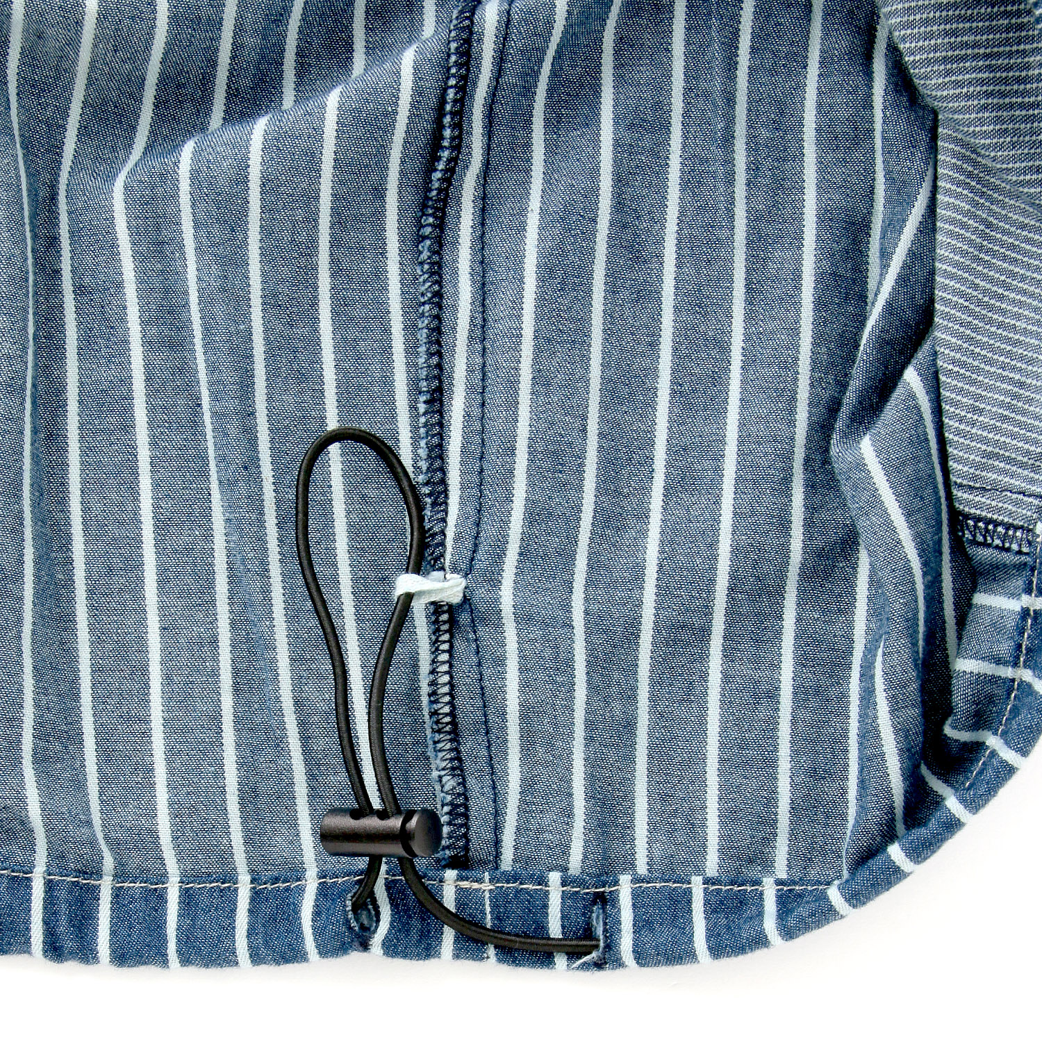 GENTIL ストライプデニムコクーンスカート - 画像4