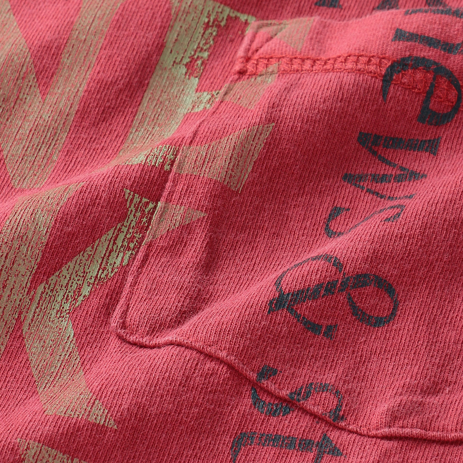 GENTIL リメイク風胸ポケロゴTee - 画像5