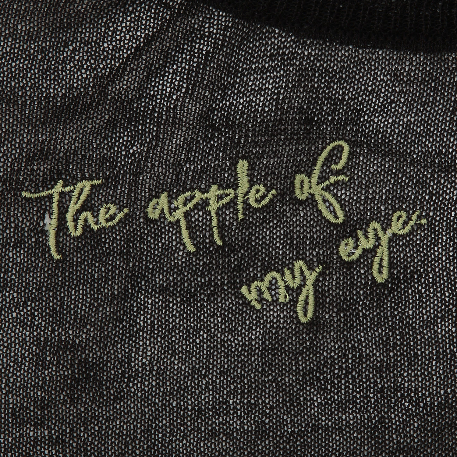 le colis シャリシャリシアーロゴ刺繍ワイドカーデ - 画像5