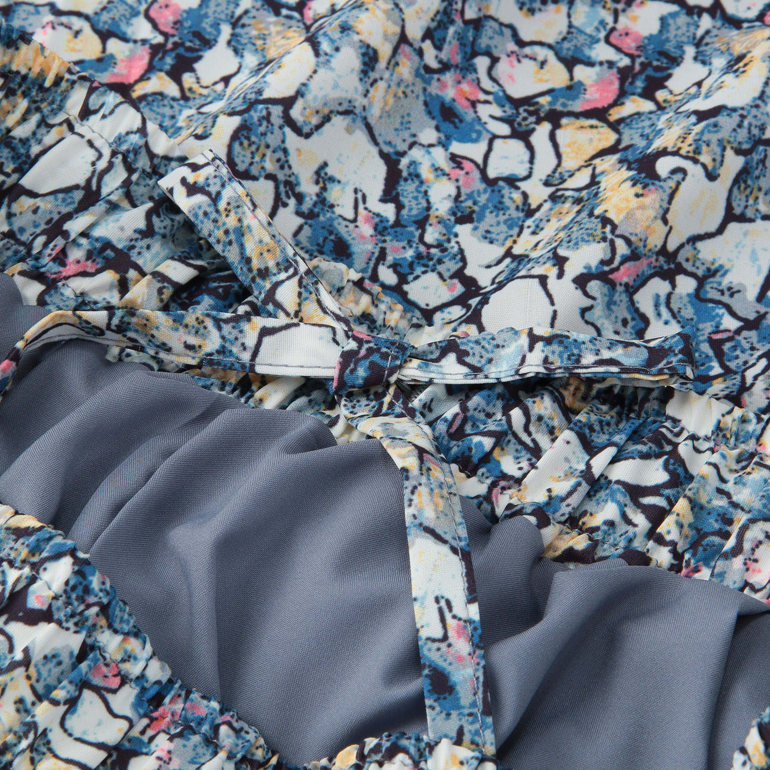 le colis プリントアソートタックバルーンパンツ - 画像5