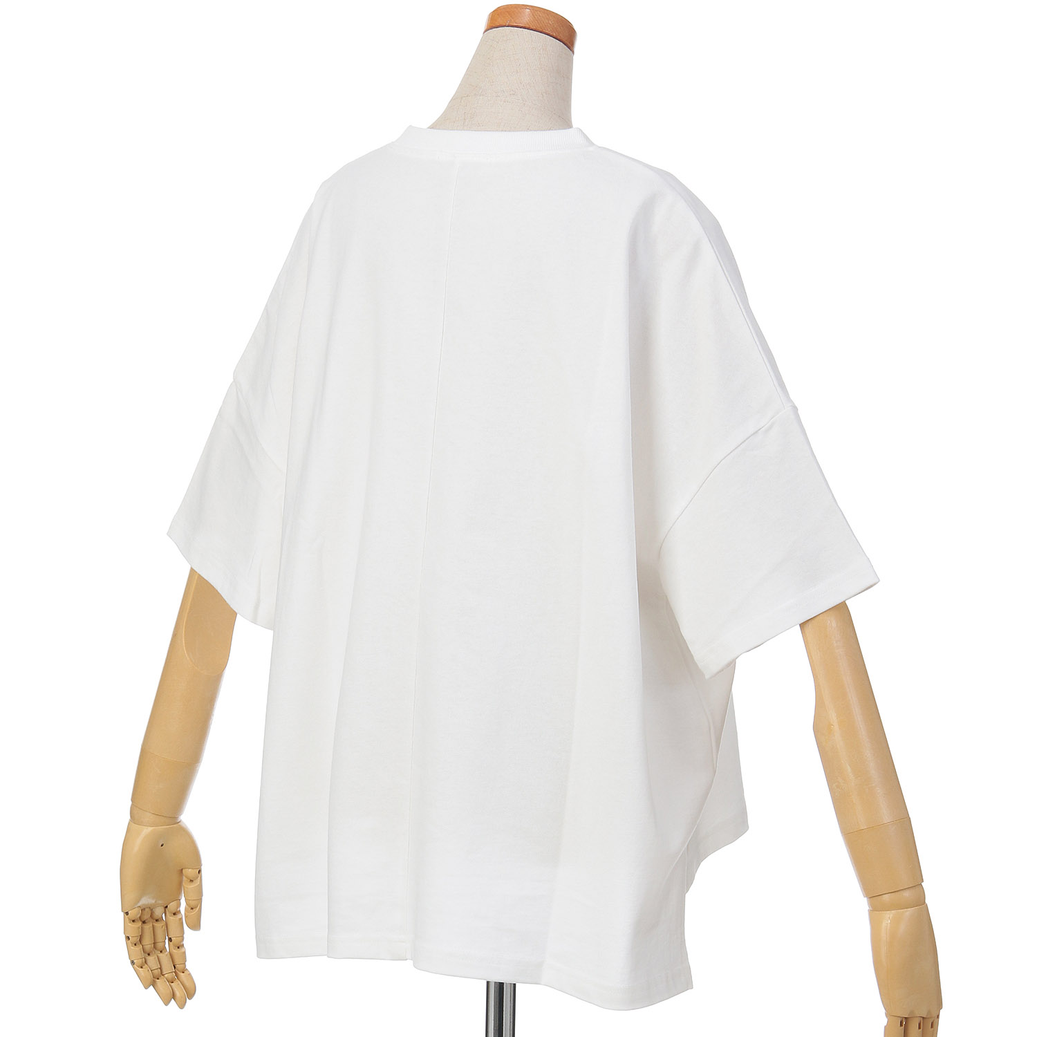 le colis ドライタッチ天竺箔プリントロゴTEE - 画像5