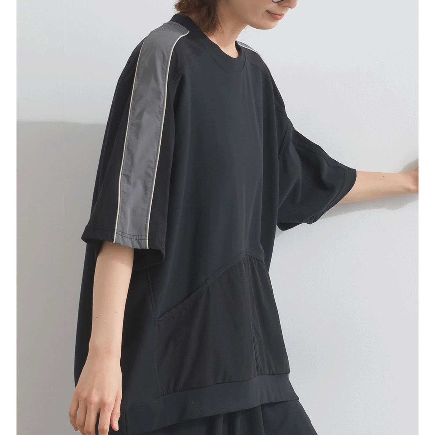 【ETONET限定】 iriey 配色ラインプルオーバー - 画像12