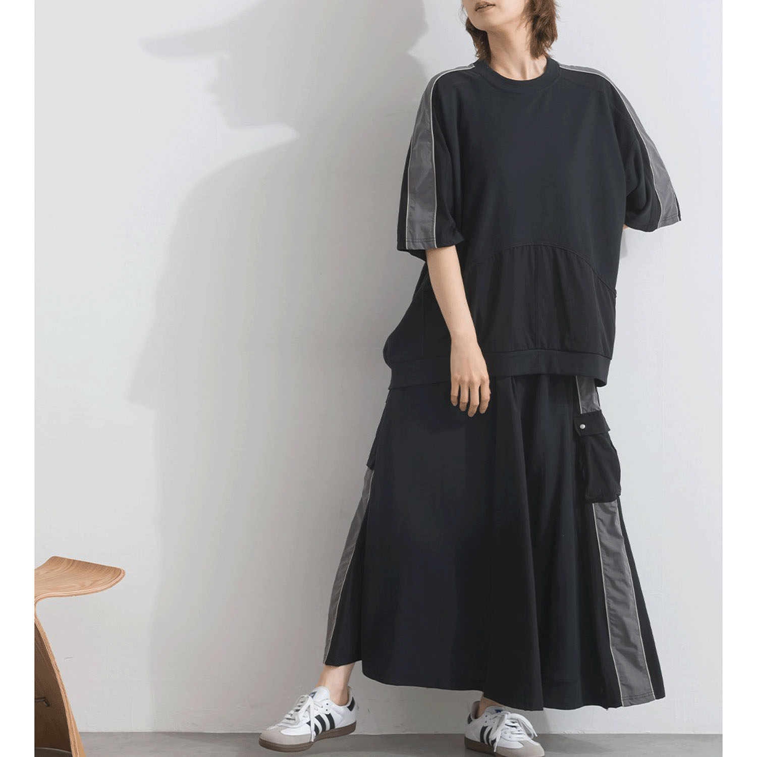 【ETONET限定】 iriey 配色ラインプルオーバー - 画像14