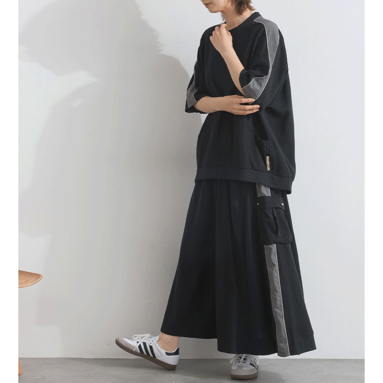 【ETONET限定】 iriey 配色ラインプルオーバー - 画像15