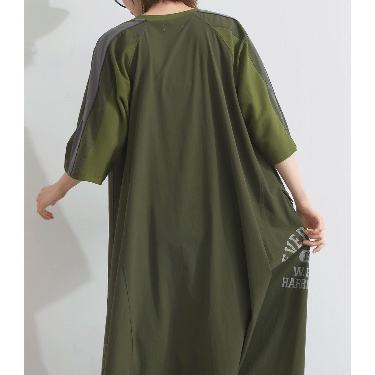 【ETONET限定】 iriey 配色ラインワンピース - 画像18