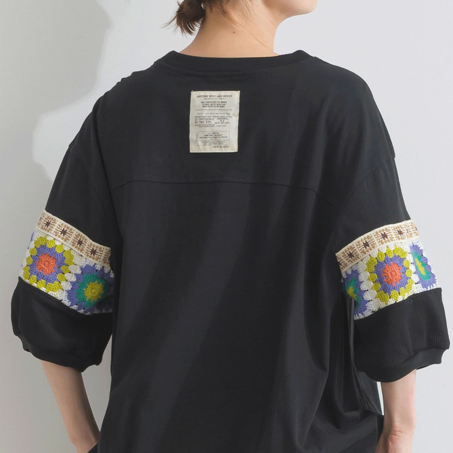 【ETONET限定】 iriey クロシェモチーフプルオーバー - 画像13