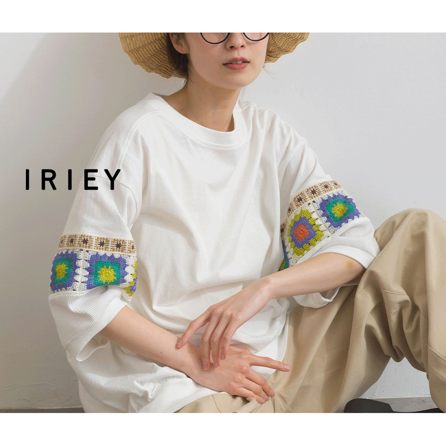 【ETONET限定】 iriey クロシェモチーフプルオーバー - 画像1