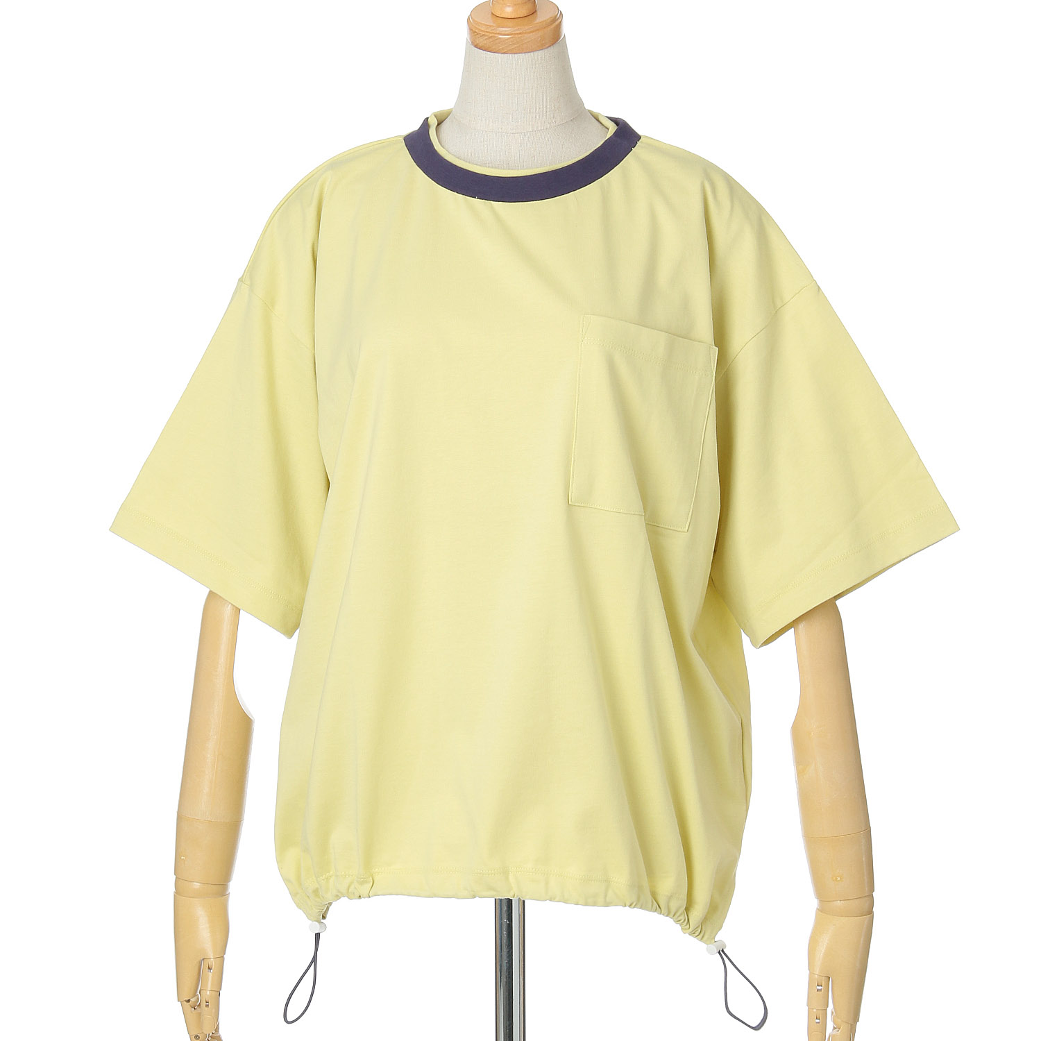 【Insta Live】GENTIL 衿レイヤード裾ドロストTee - 画像12