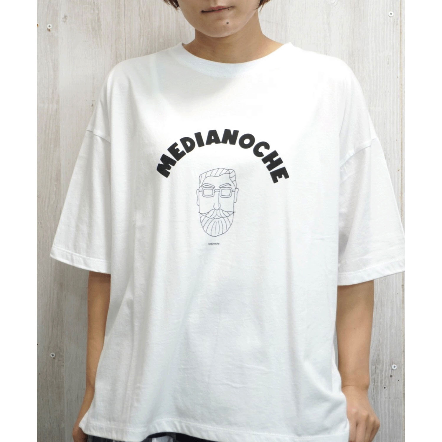 【ETONET限定】fu－dueka：： オジサンプリント Tee - 画像1