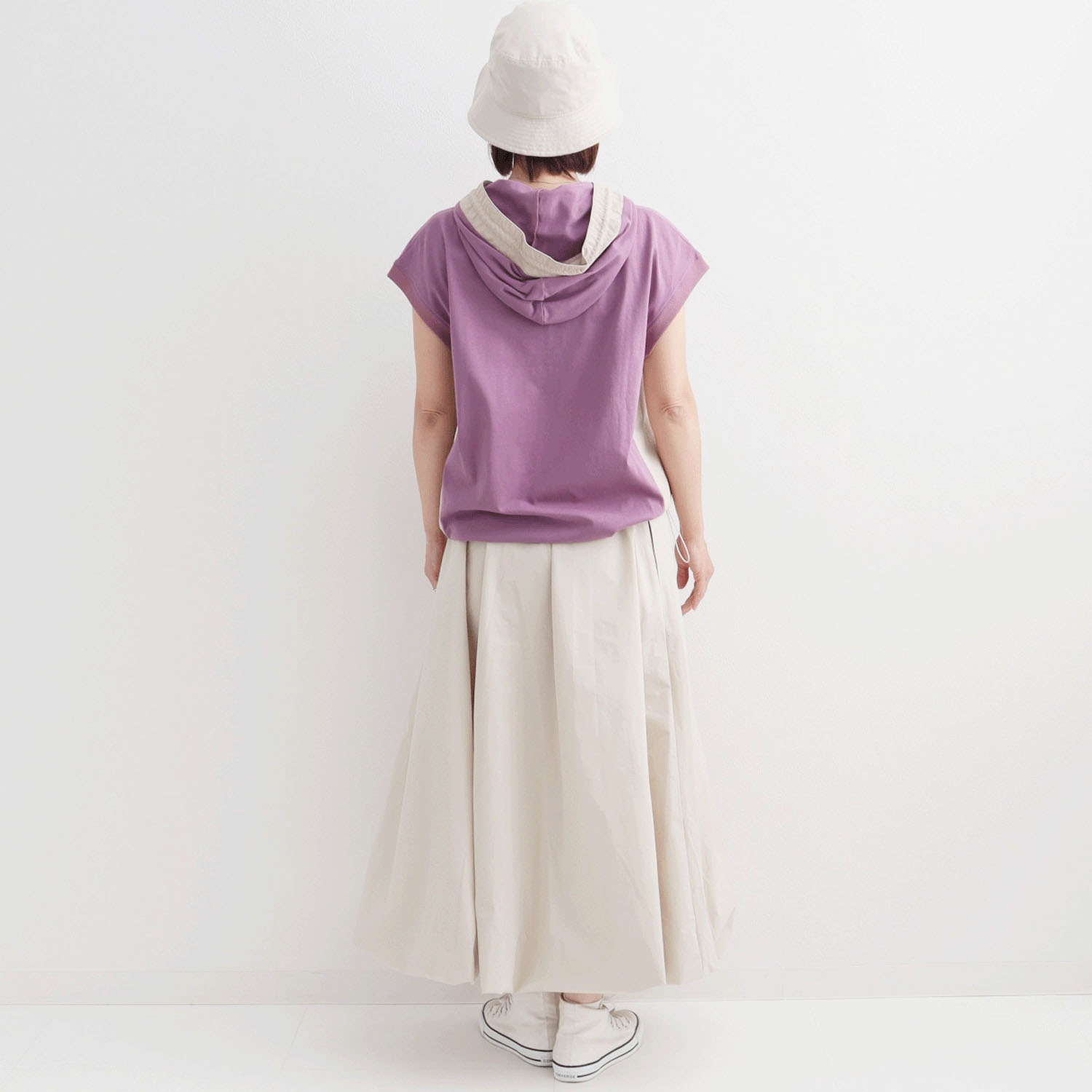 le colis ナイロン切替パーカー - 画像11