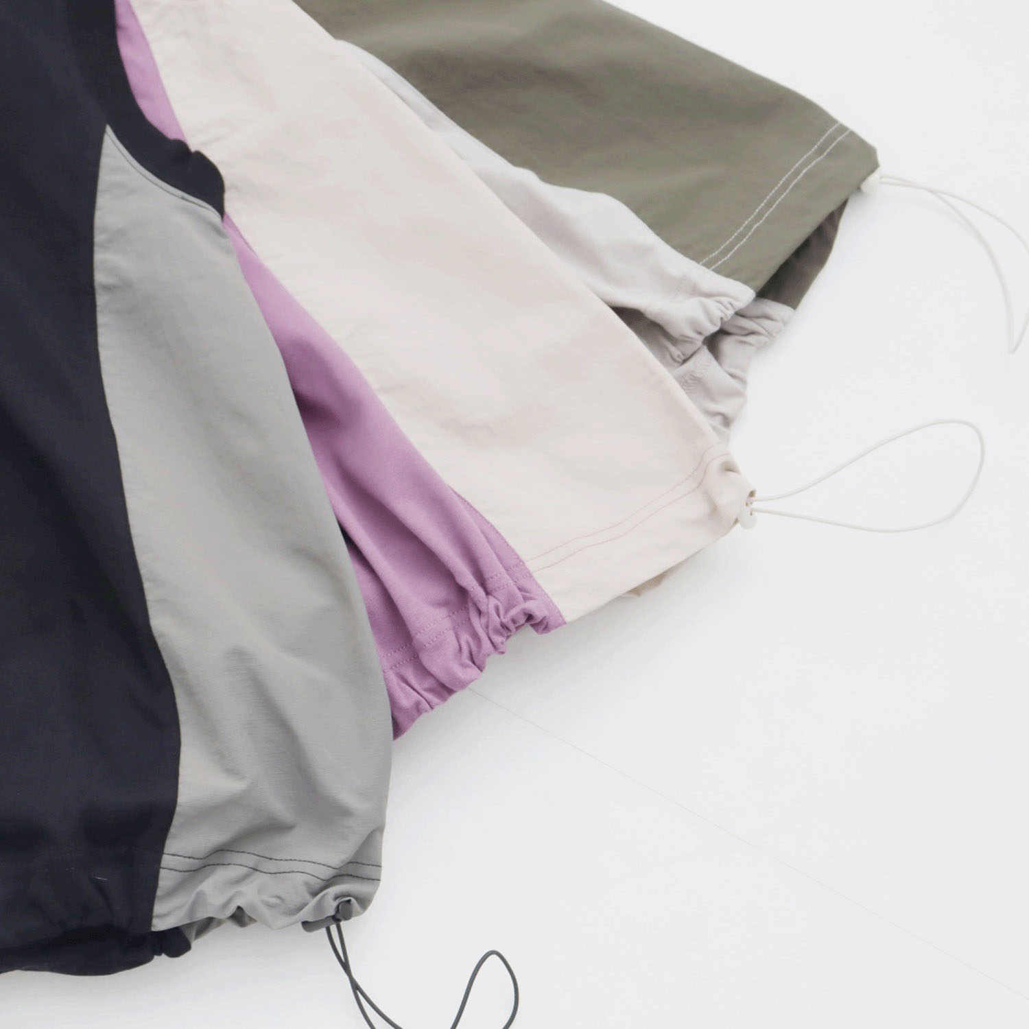 le colis ナイロン切替パーカー - 画像3