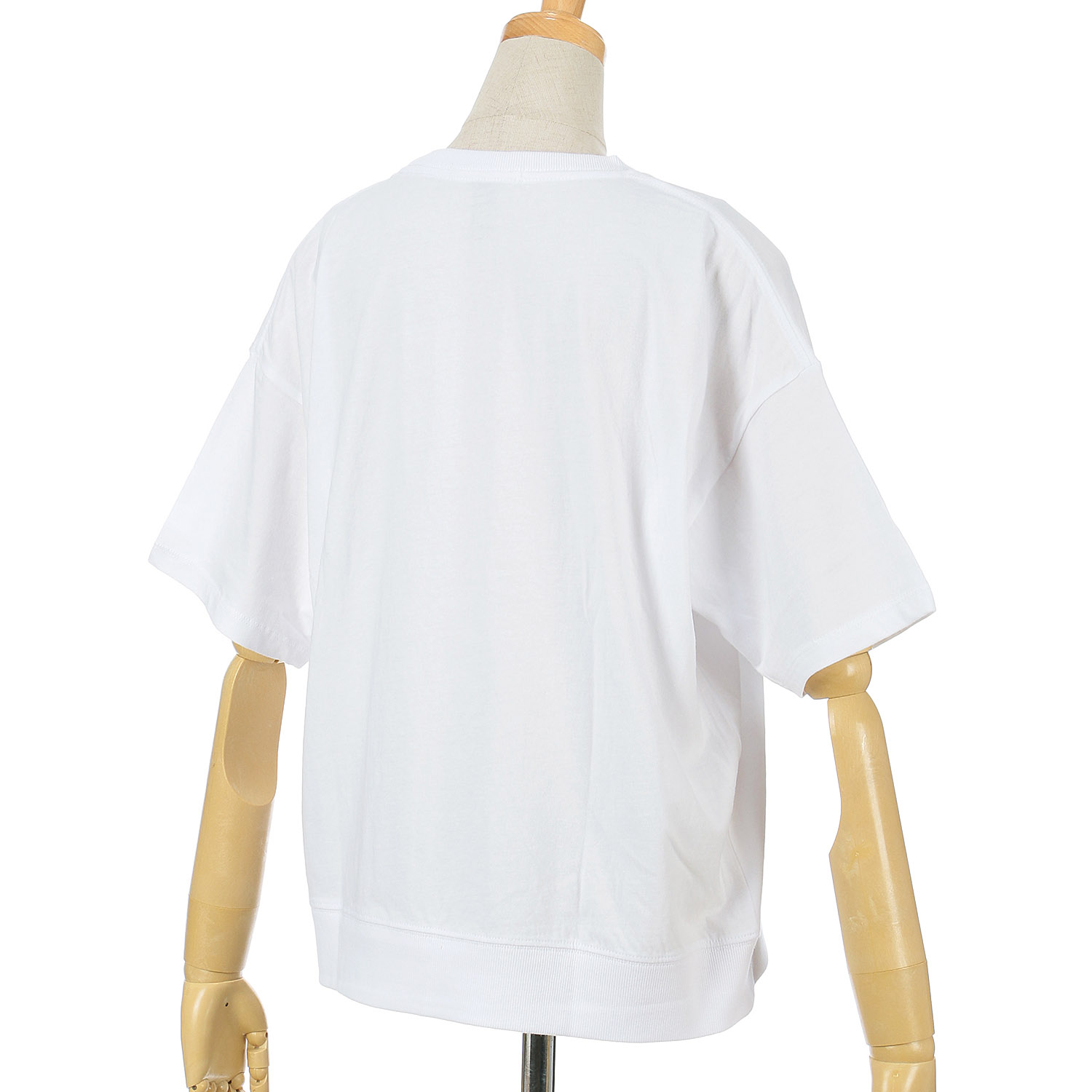 【ETONET限定】fu－dueka：： 5分袖 裾リブDogプリントTEE - 画像6