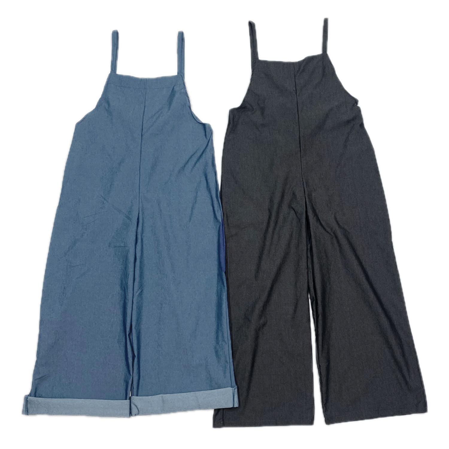 GENTIL ライトデニムサロペット - 画像2