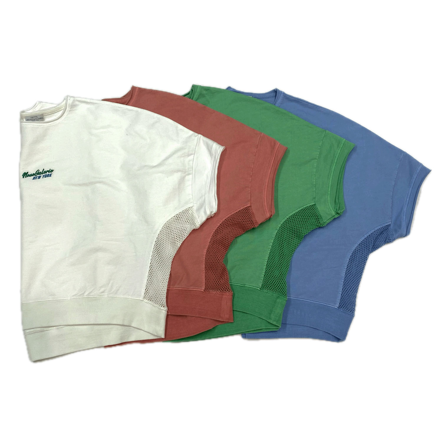 GENTIL 脇メッシュピグメント半袖Tee - 画像2