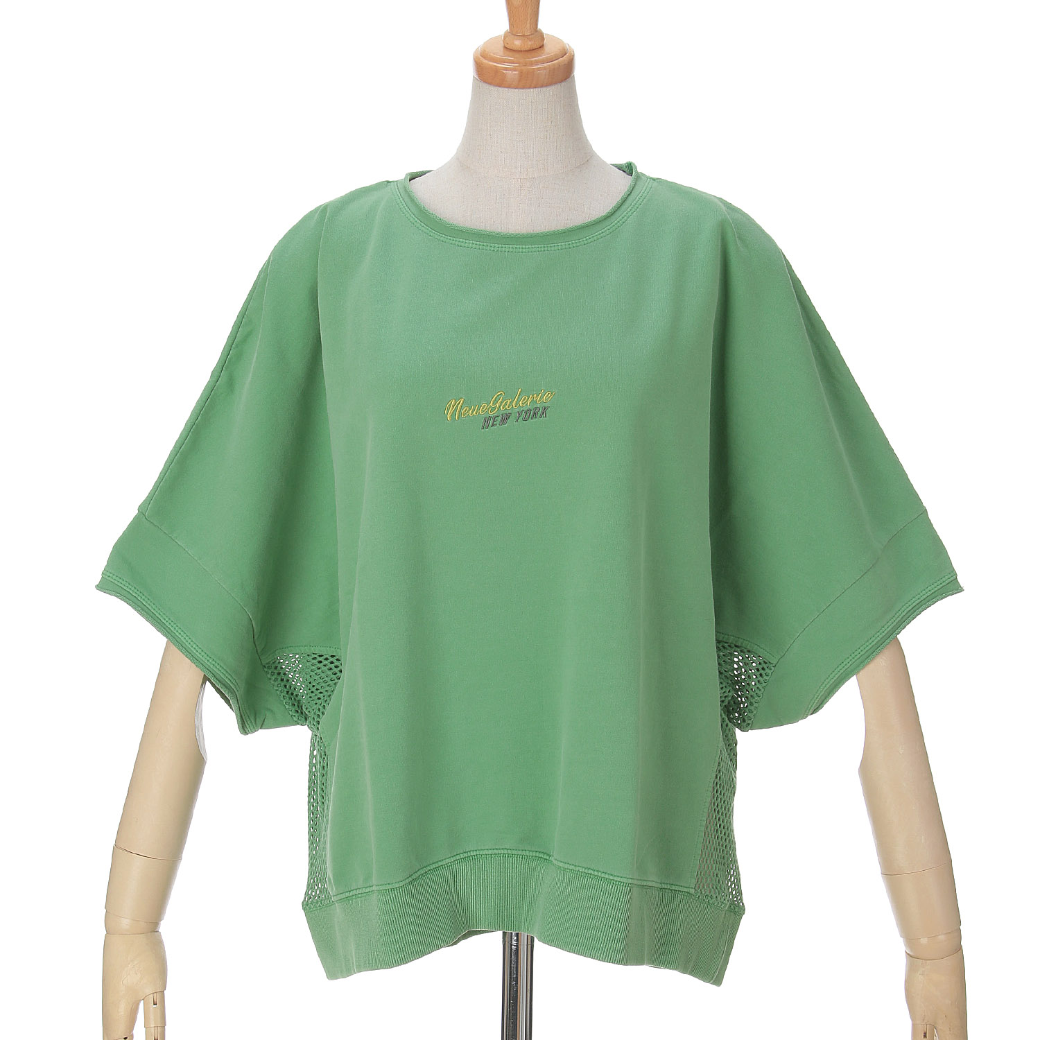 GENTIL 脇メッシュピグメント半袖Tee - 画像6