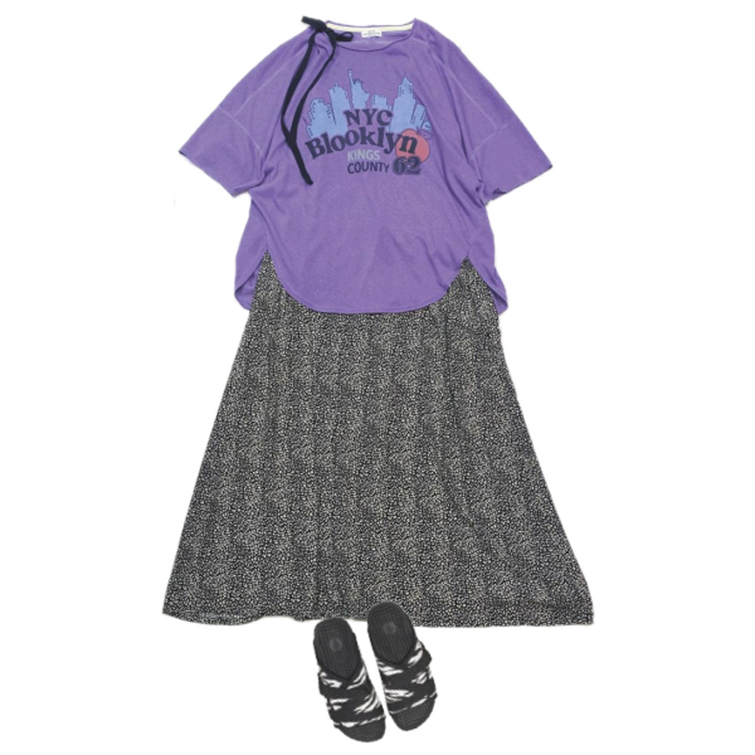 【InstaLive】GENTIL デニムと小花柄の前後2WAYジャンスカ - 画像7