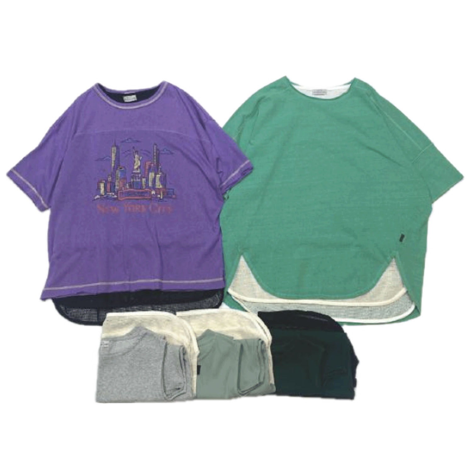 GENTIL メッシュ切替テレコタンク - 画像3