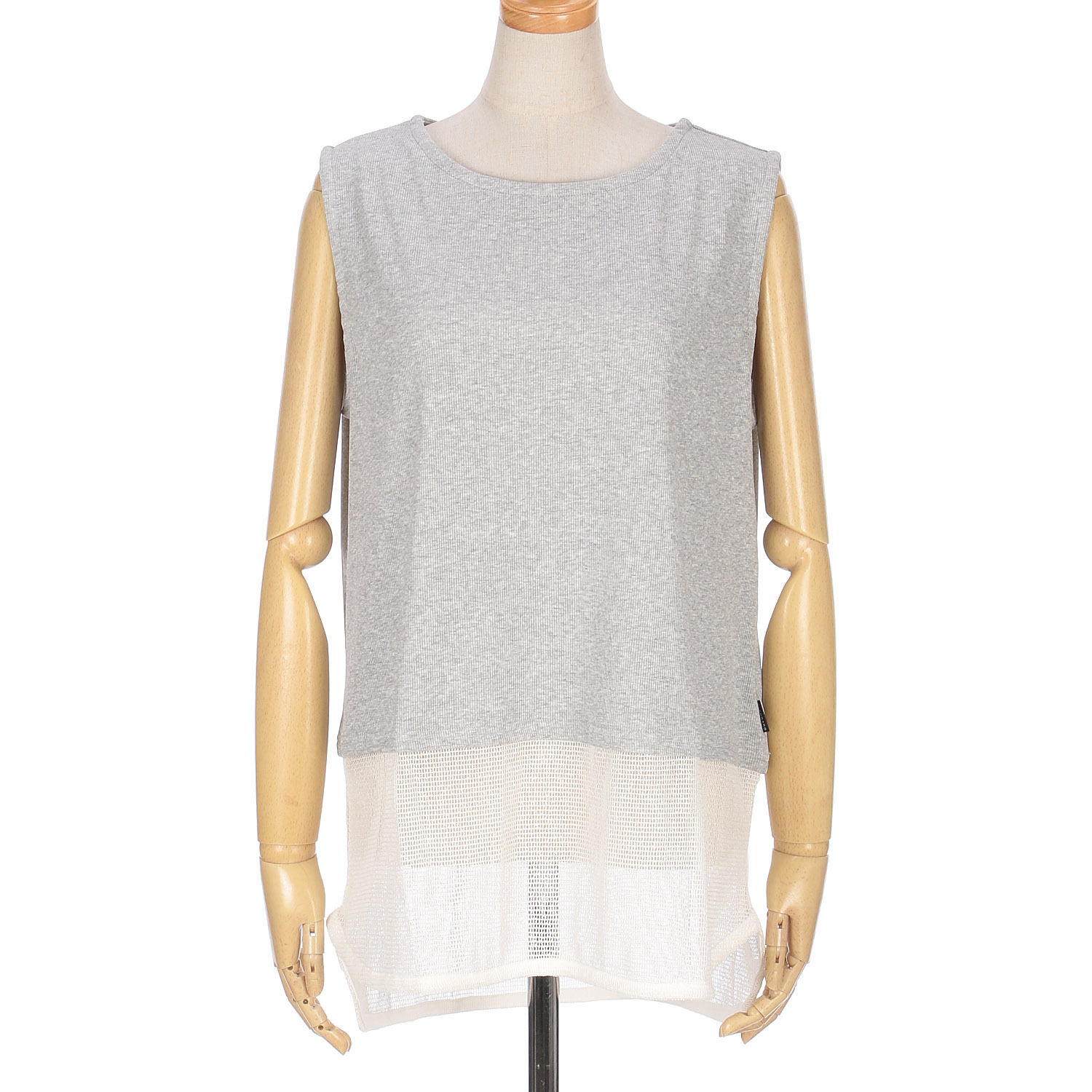 GENTIL メッシュ切替テレコタンク - 画像4