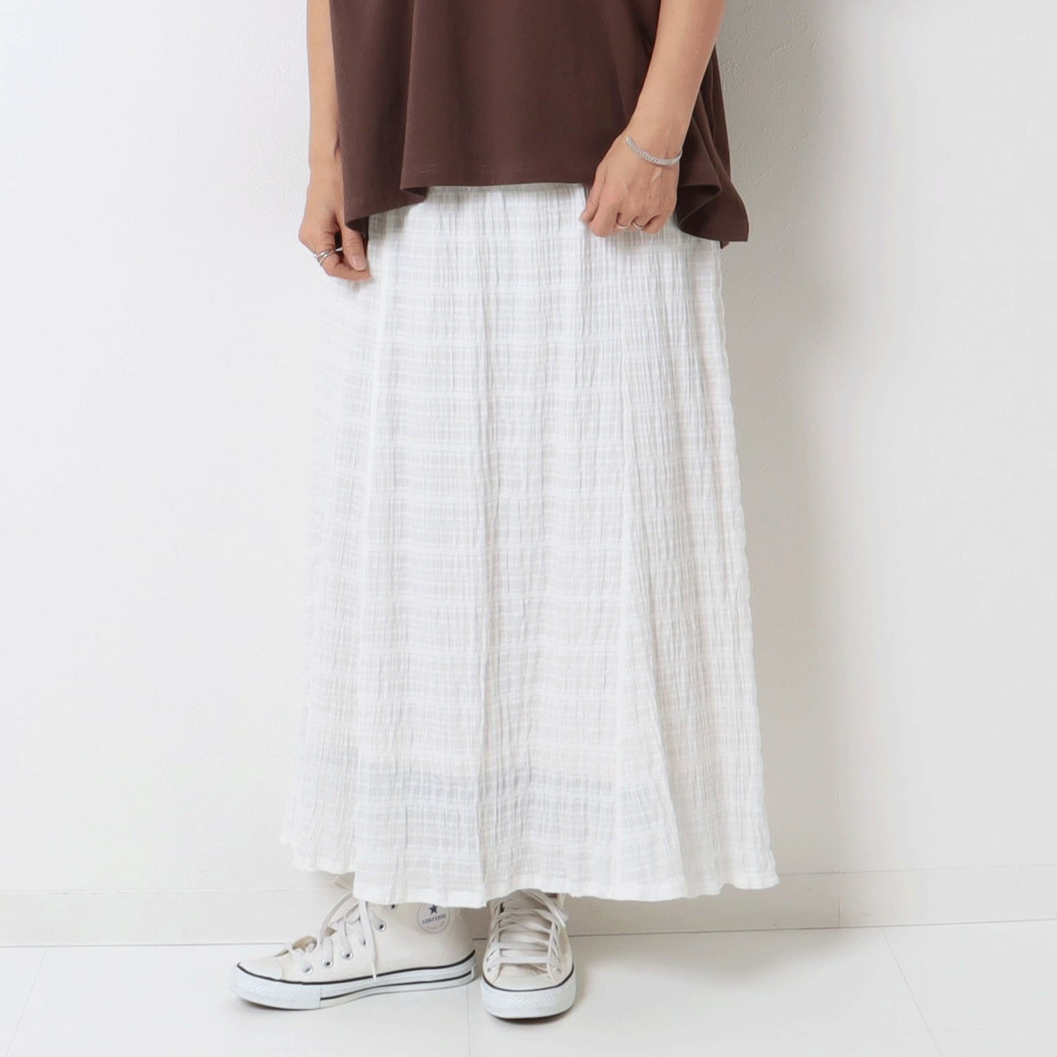 le colis シャーリングフレアースカート - 画像3