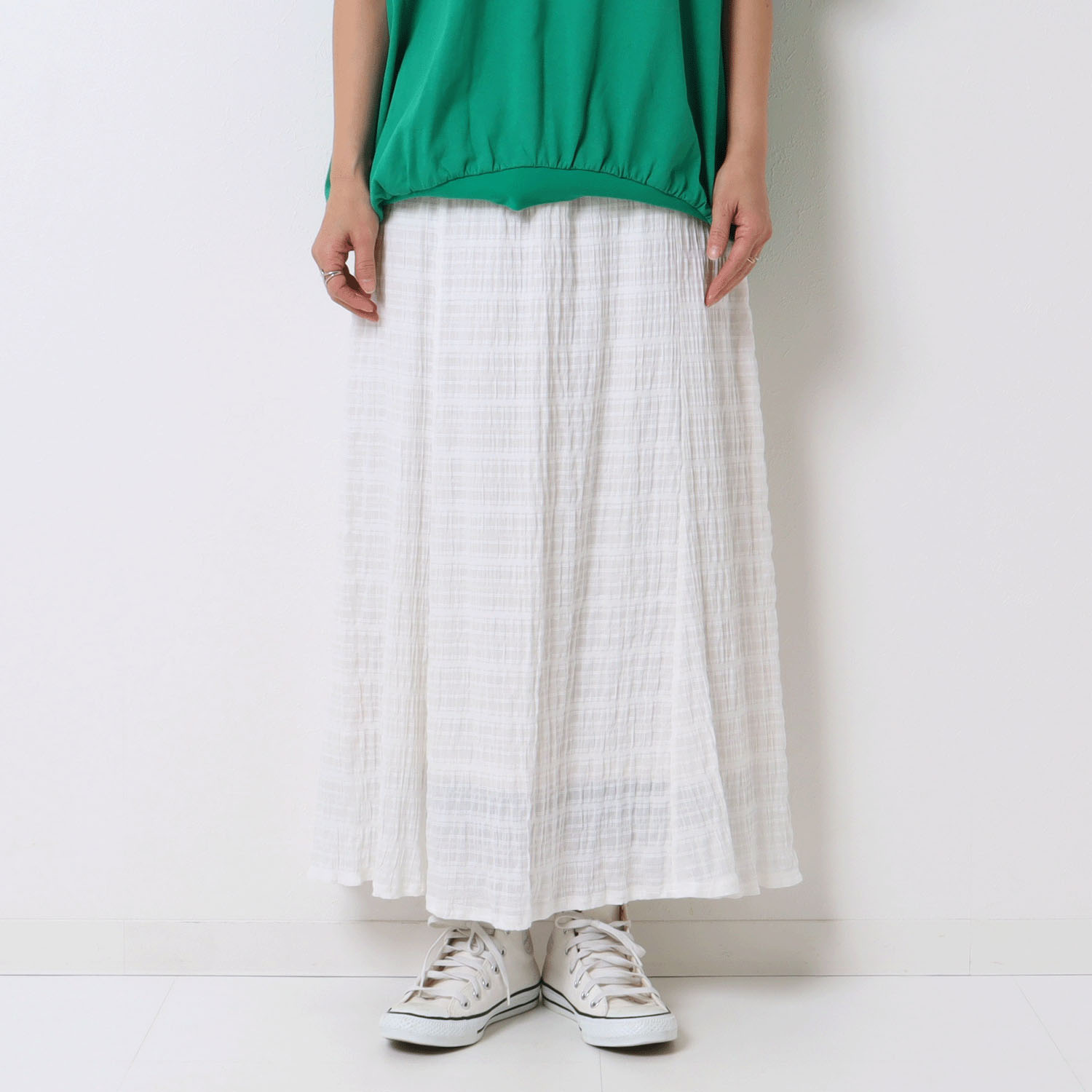 le colis シャーリングフレアースカート - 画像1