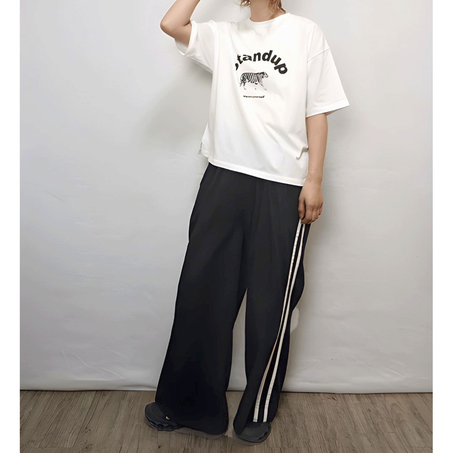 【ETONET限定】fu－dueka：： 6分袖プリントTee - 画像12