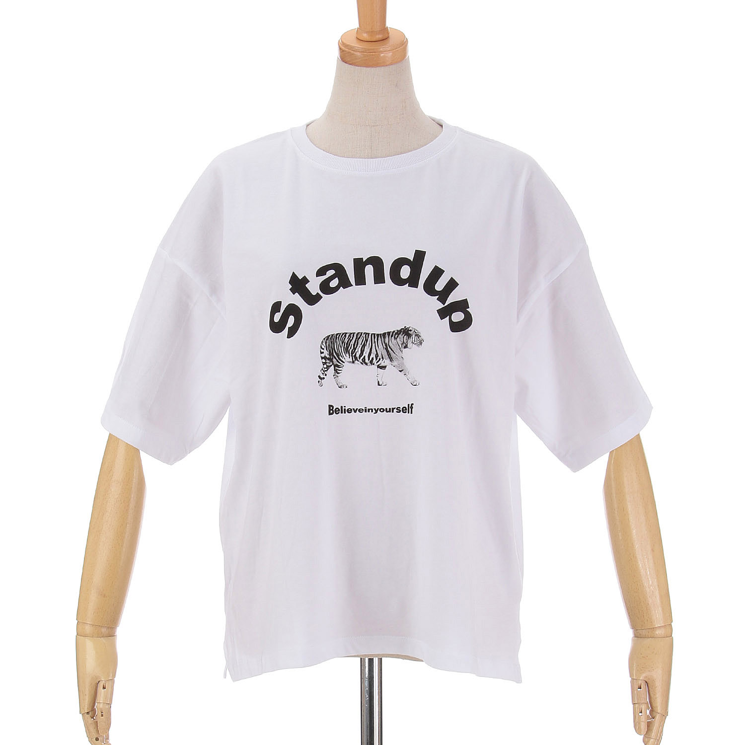 【ETONET限定】fu－dueka：： 6分袖プリントTee - 画像13