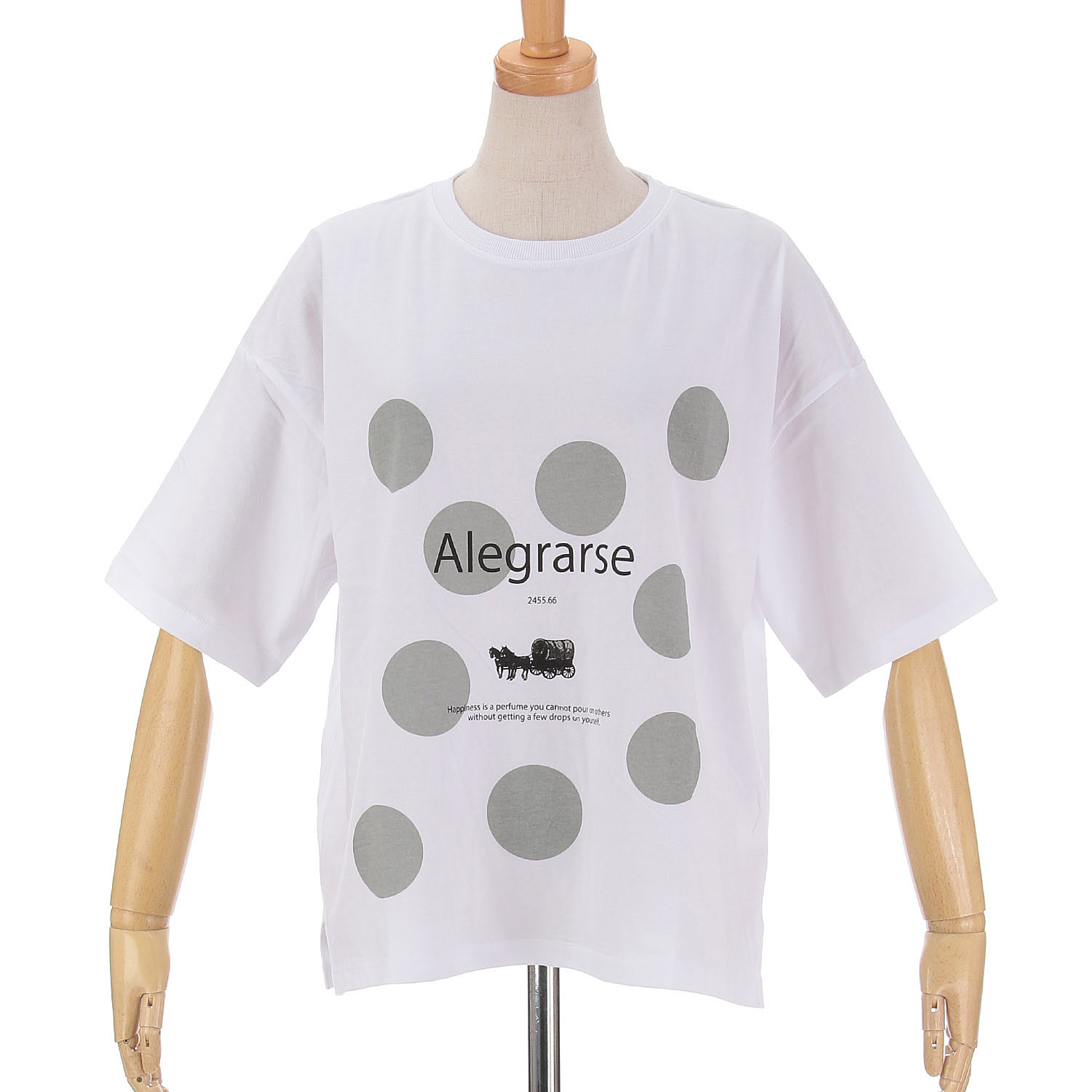 【ETONET限定】fu－dueka：： 6分袖プリントTee - 画像7