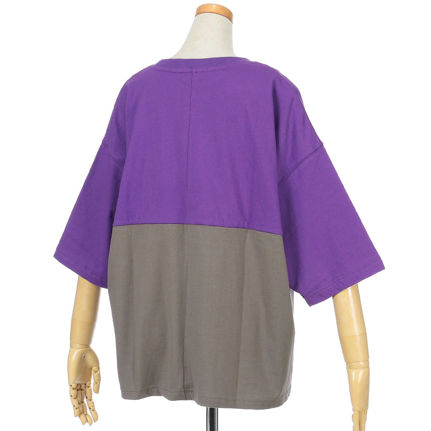 GENTIL リメイク風配色プリントTee - 画像5