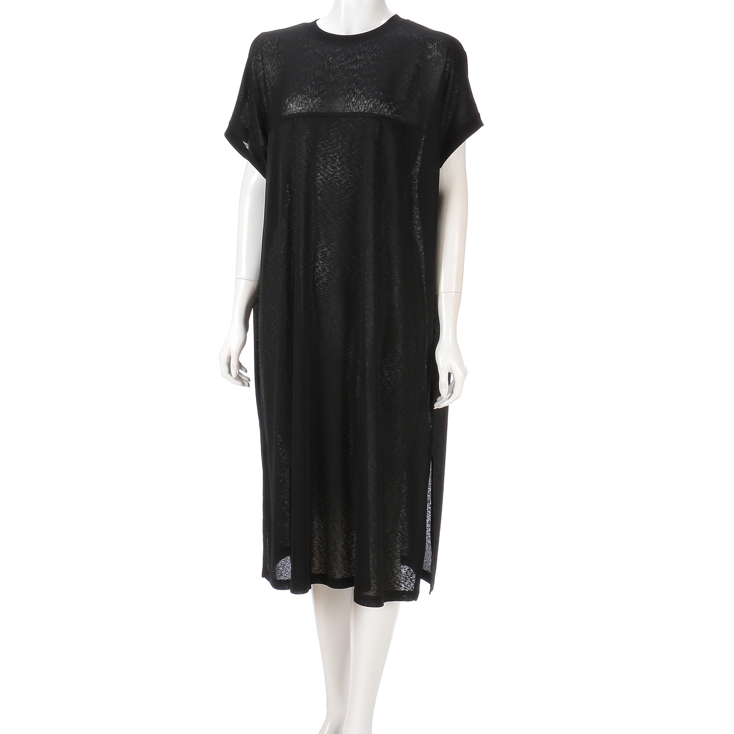 【Insta Live】le colis シアー梨地切替ワンピース - 画像6