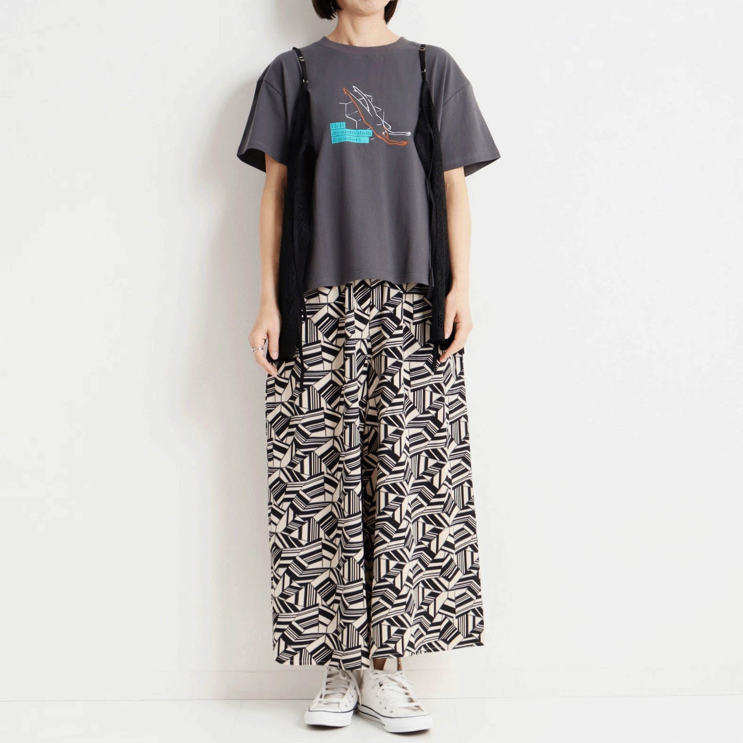 【Insta Live】le colis OE天竺ゆるイラストTEE - 画像5