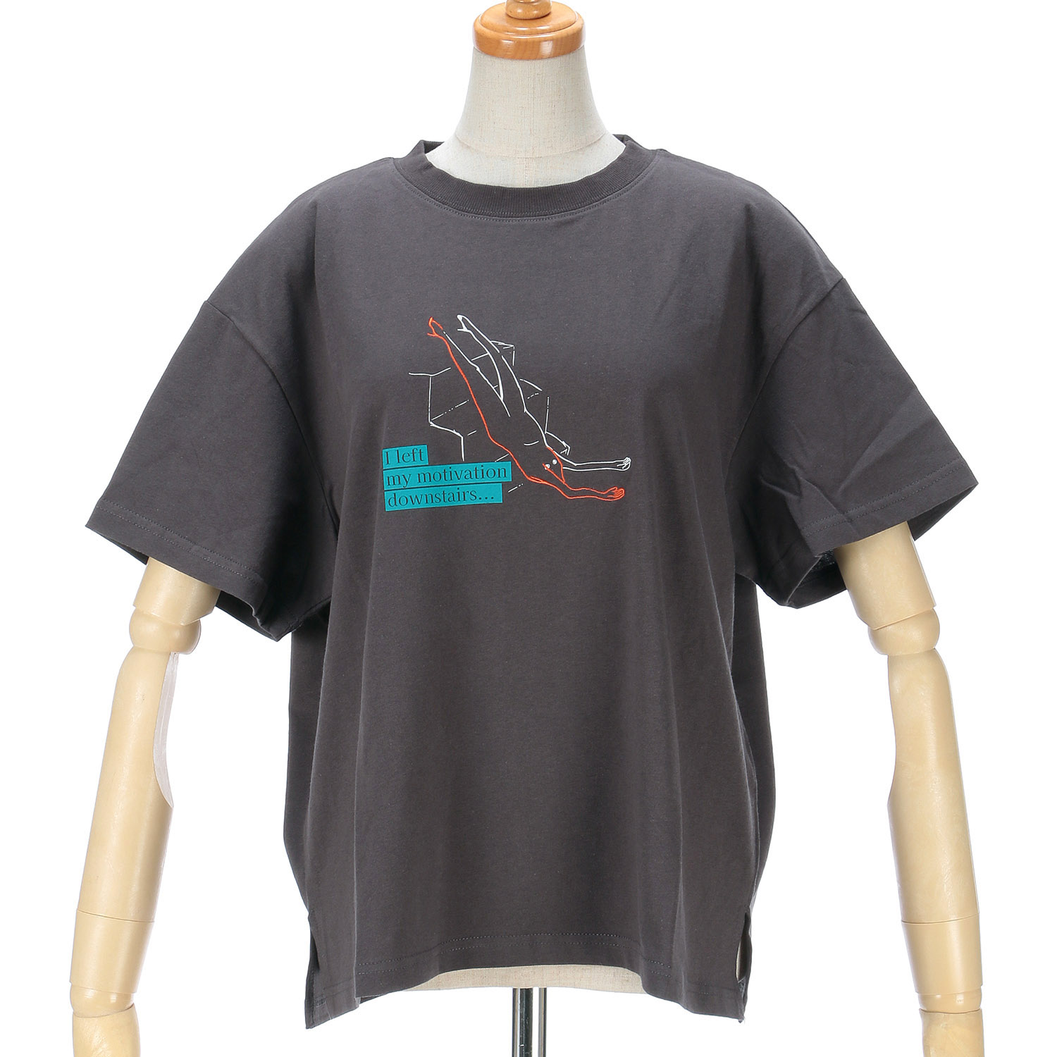 【Insta Live】le colis OE天竺ゆるイラストTEE - 画像7