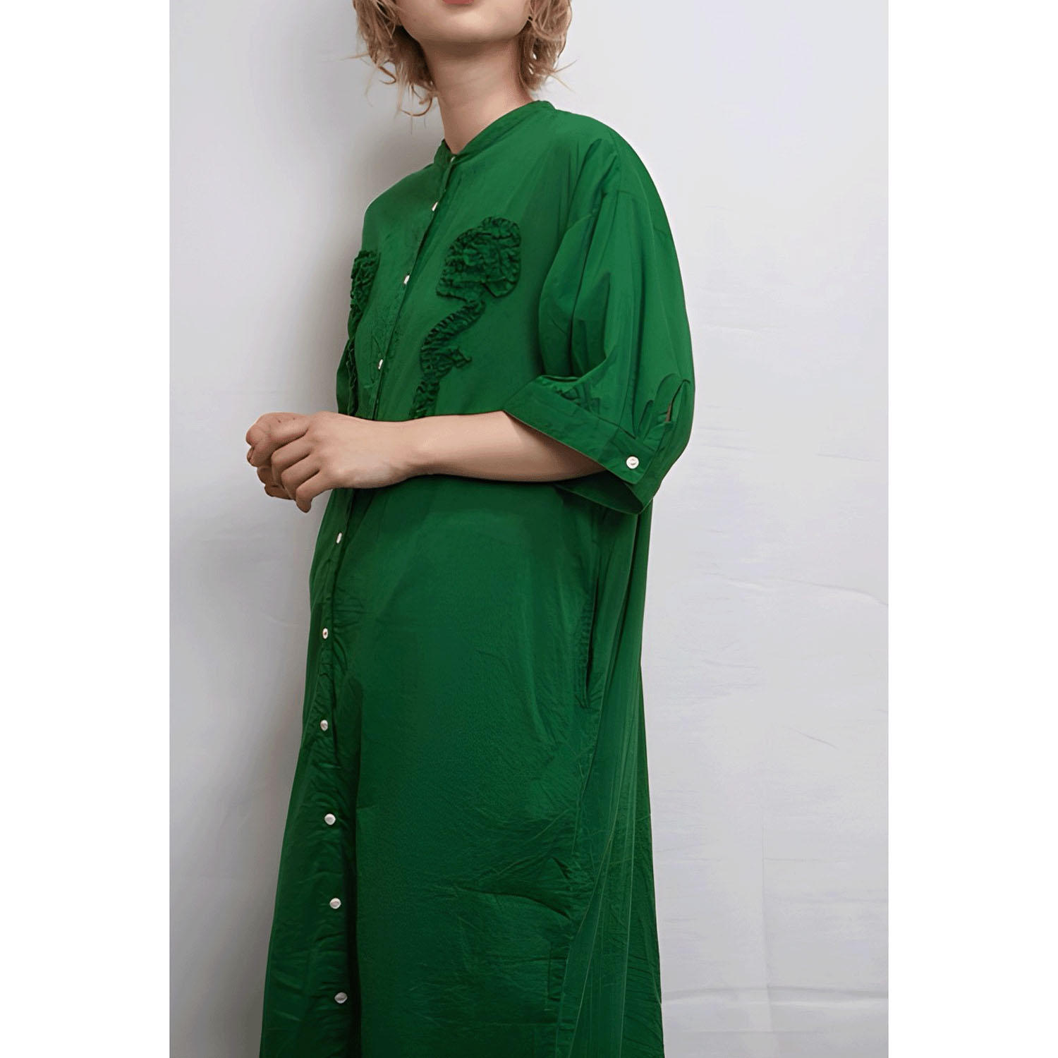 fu－dueka：： 花柄モチーフワンピース - 画像9