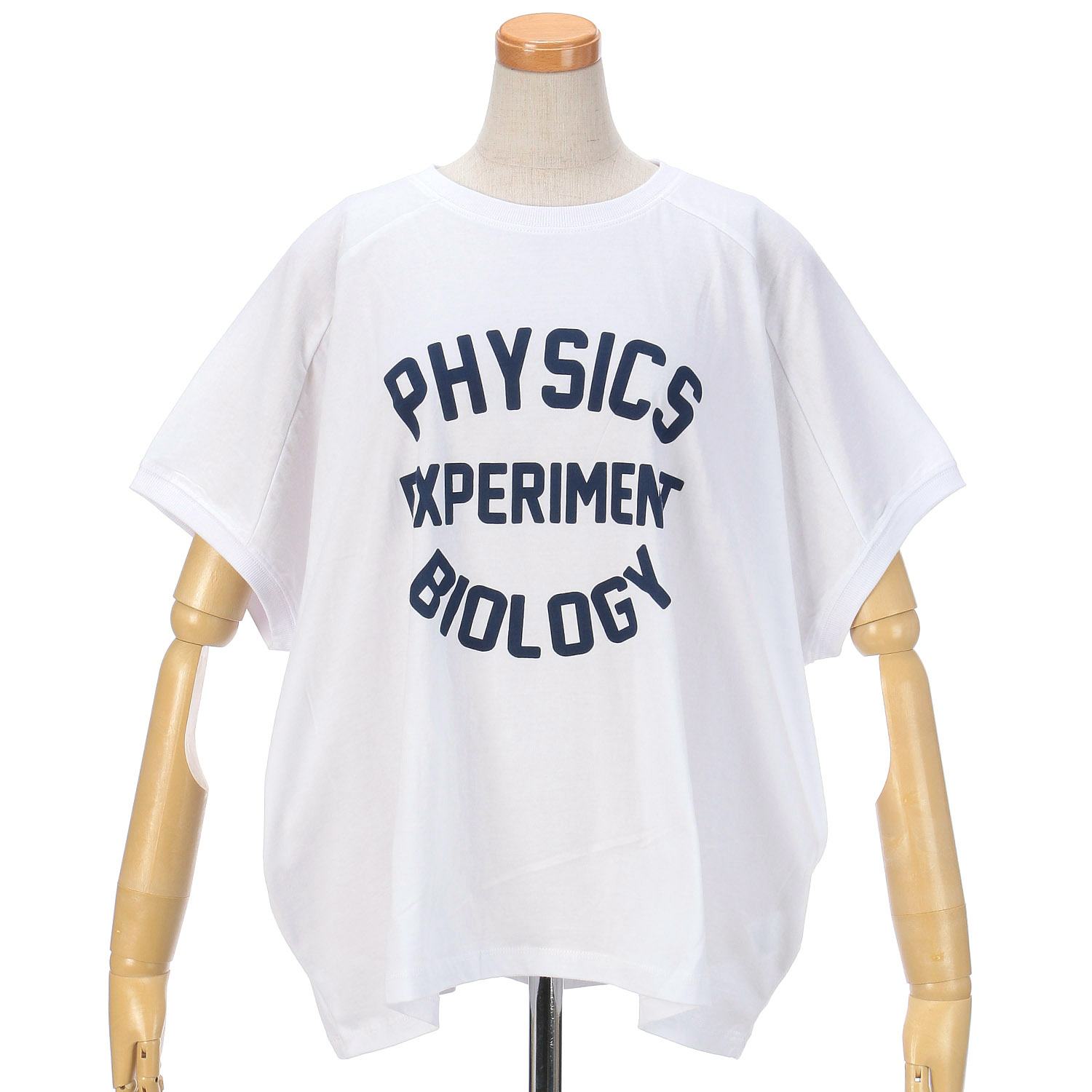 fu－dueka：：変形ワイドロゴプリントTee - 画像6