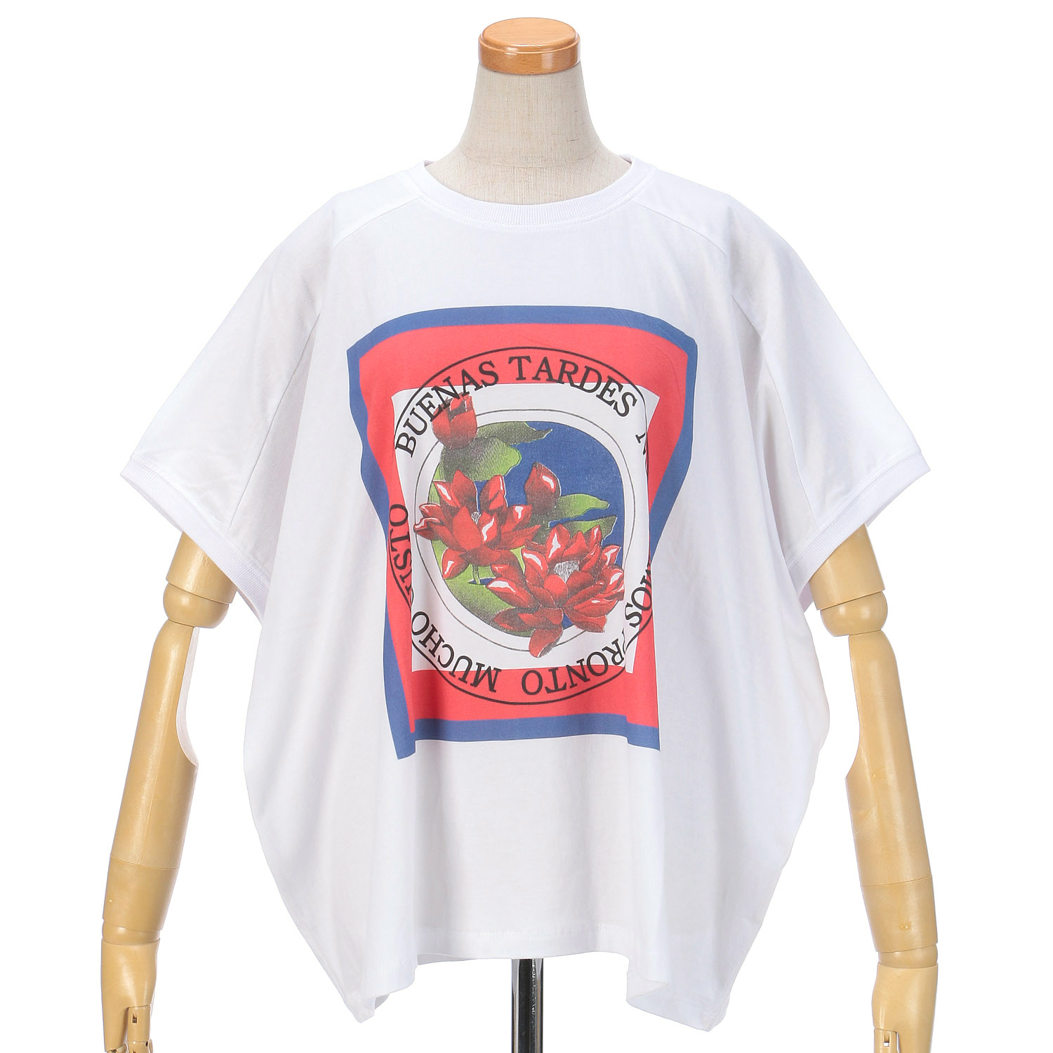 fu－dueka：：変形ワイドスイーツプリントTee - 画像5