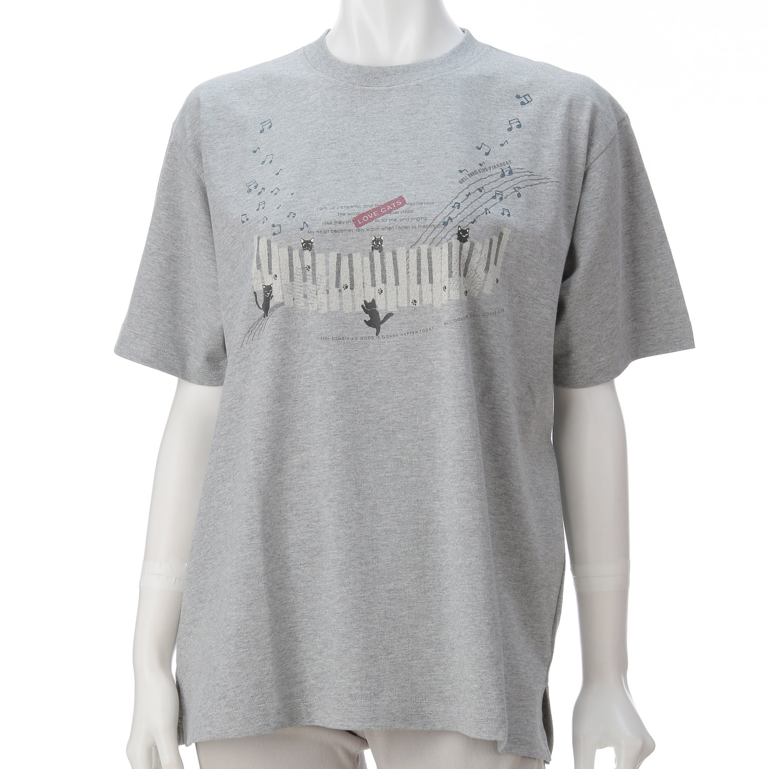 DDCLUB ロングTネコピアノ - 画像3