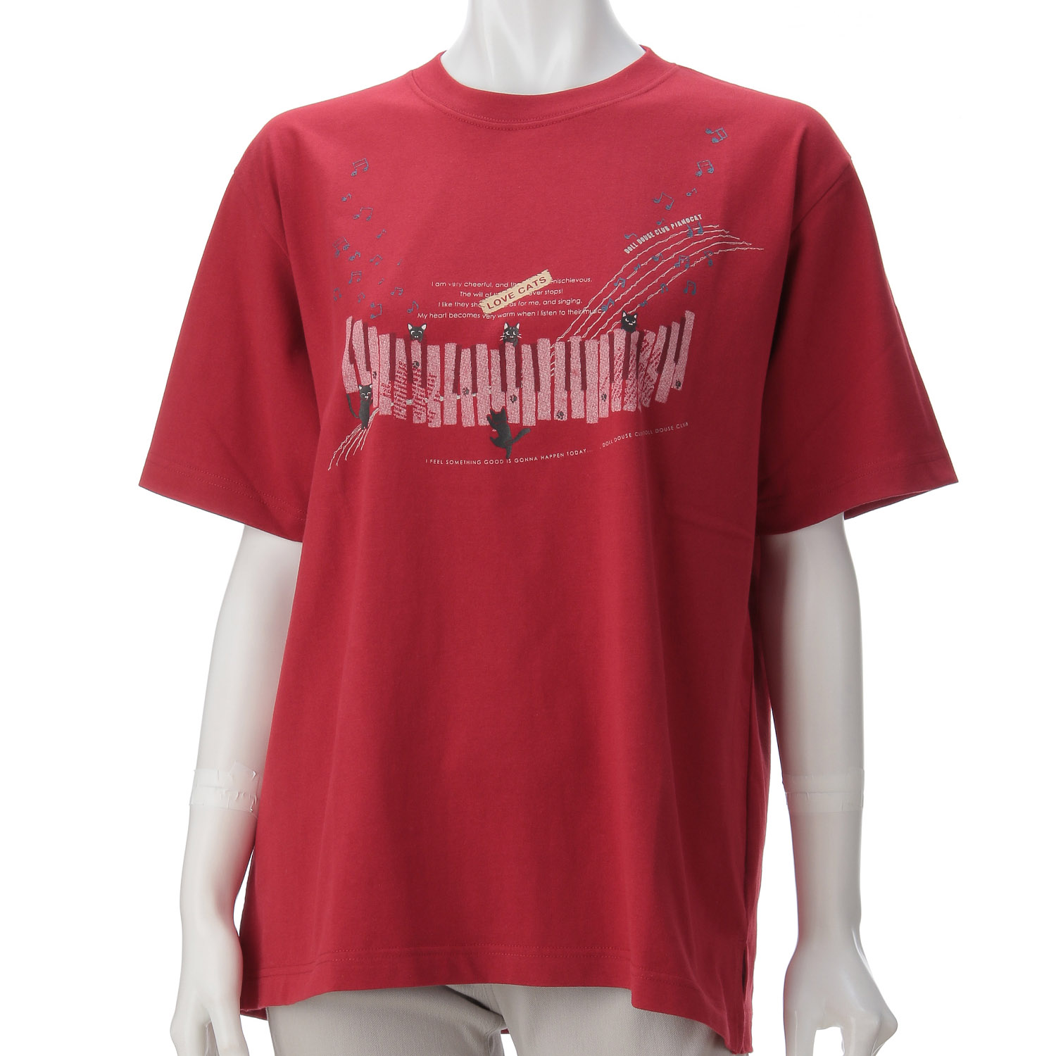 DDCLUB ロングTネコピアノ - 画像5