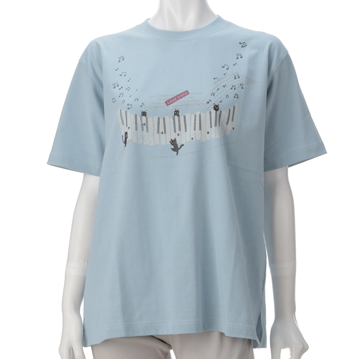 DDCLUB ロングTネコピアノ - 画像1