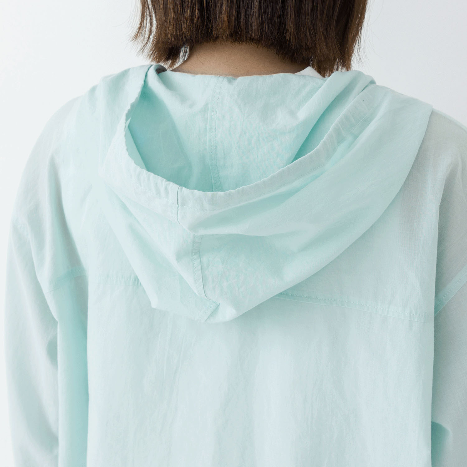 【お取り寄せ】kermu シアーコットンフロントボタンフーデットブラウス - 画像20