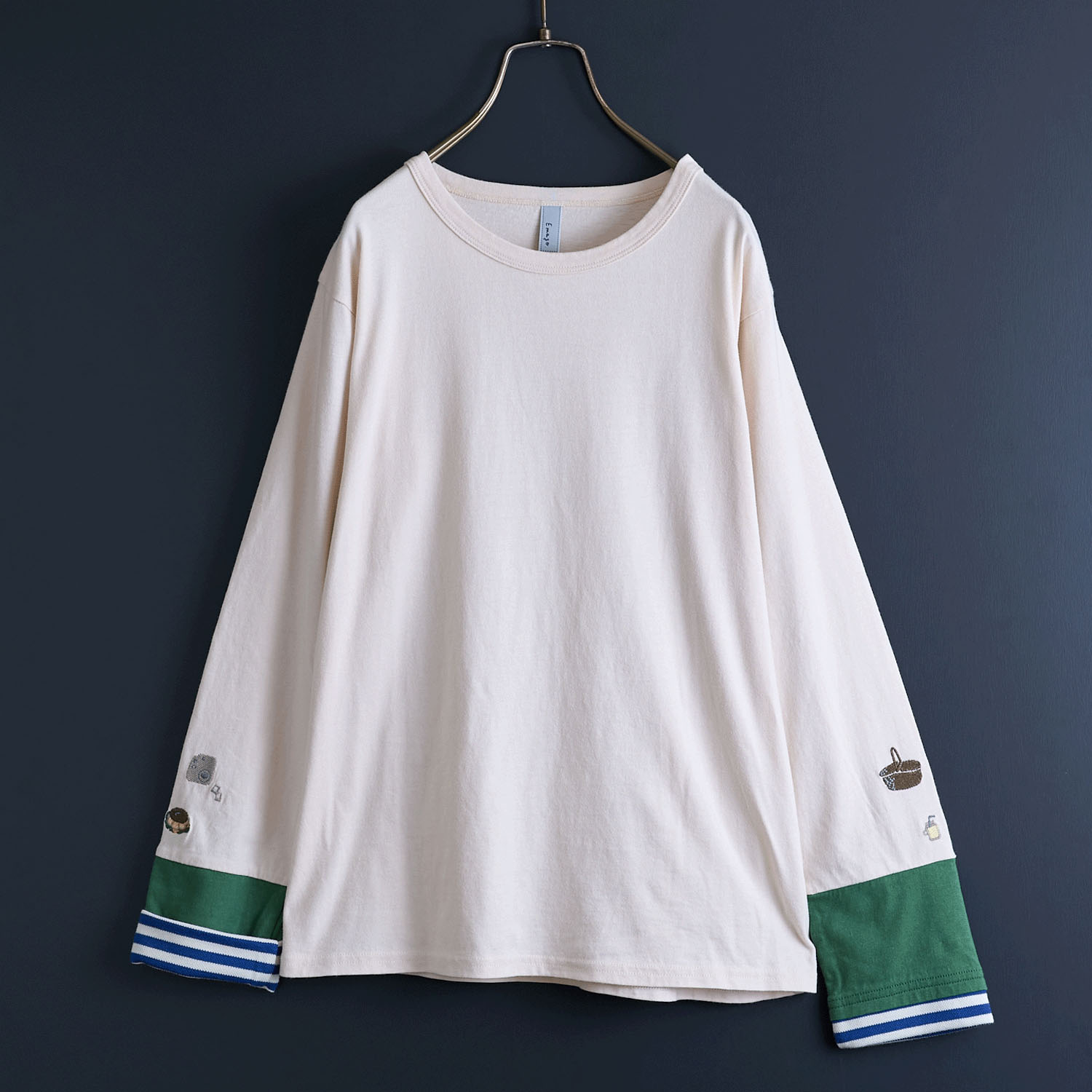 Emago ピクニック刺繍ロングスリーブ - 画像4