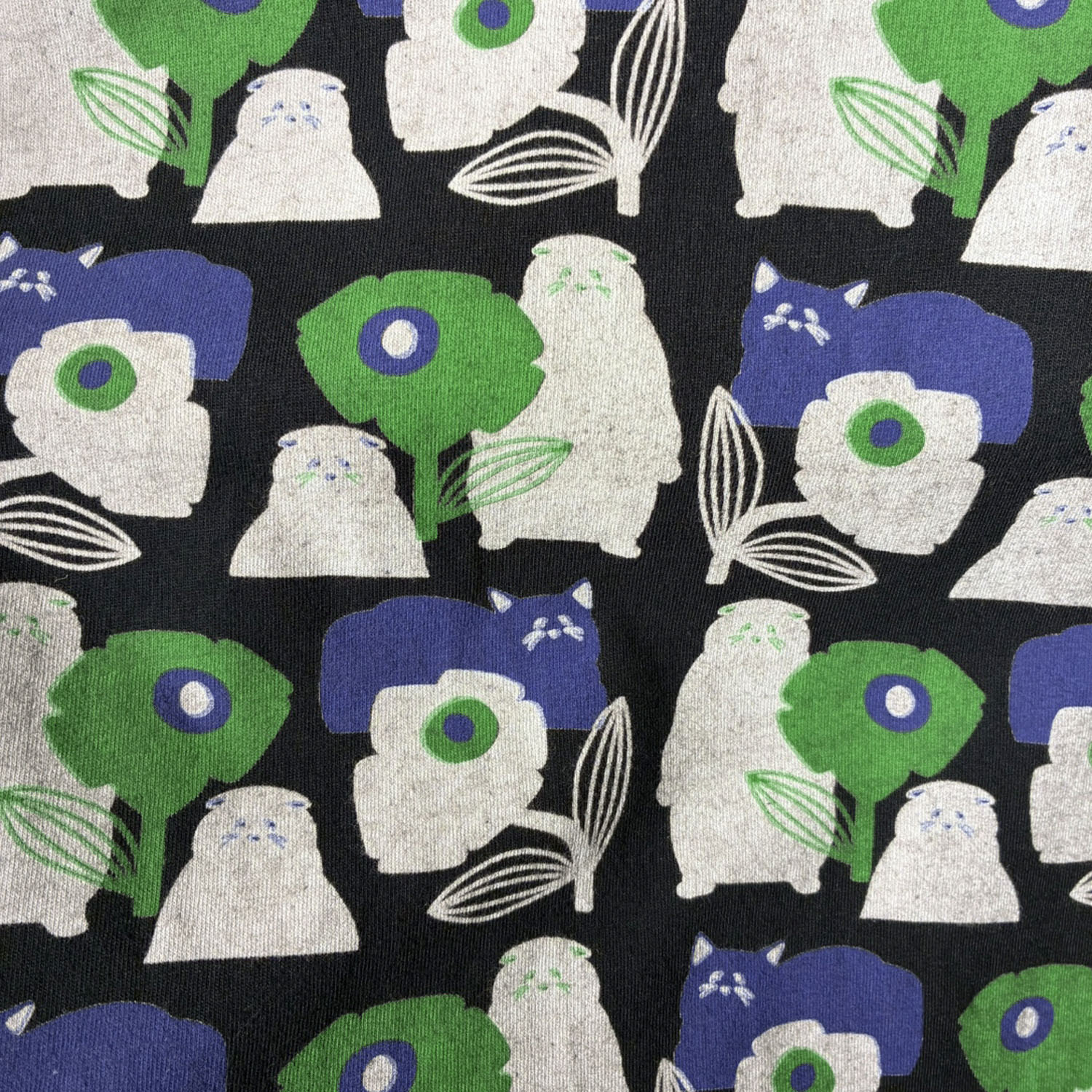 【お取り寄せ】Emago ねこプリントドルマンTシャツ - 画像3