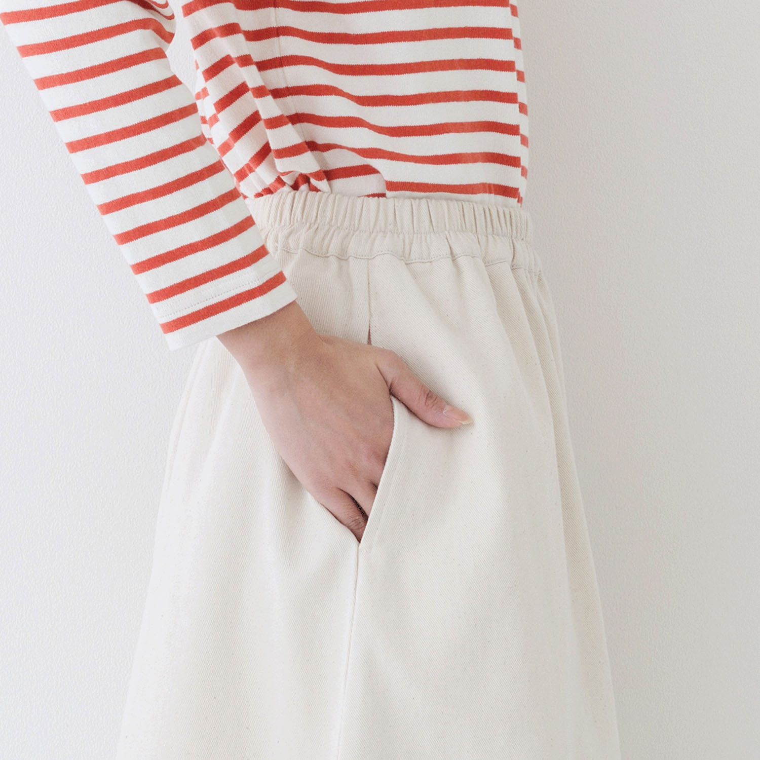 【お取り寄せ】 kermu デニムバルーンスカート - 画像5