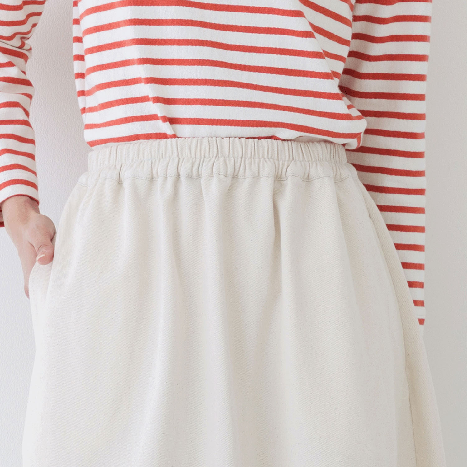 【お取り寄せ】 kermu デニムバルーンスカート - 画像6