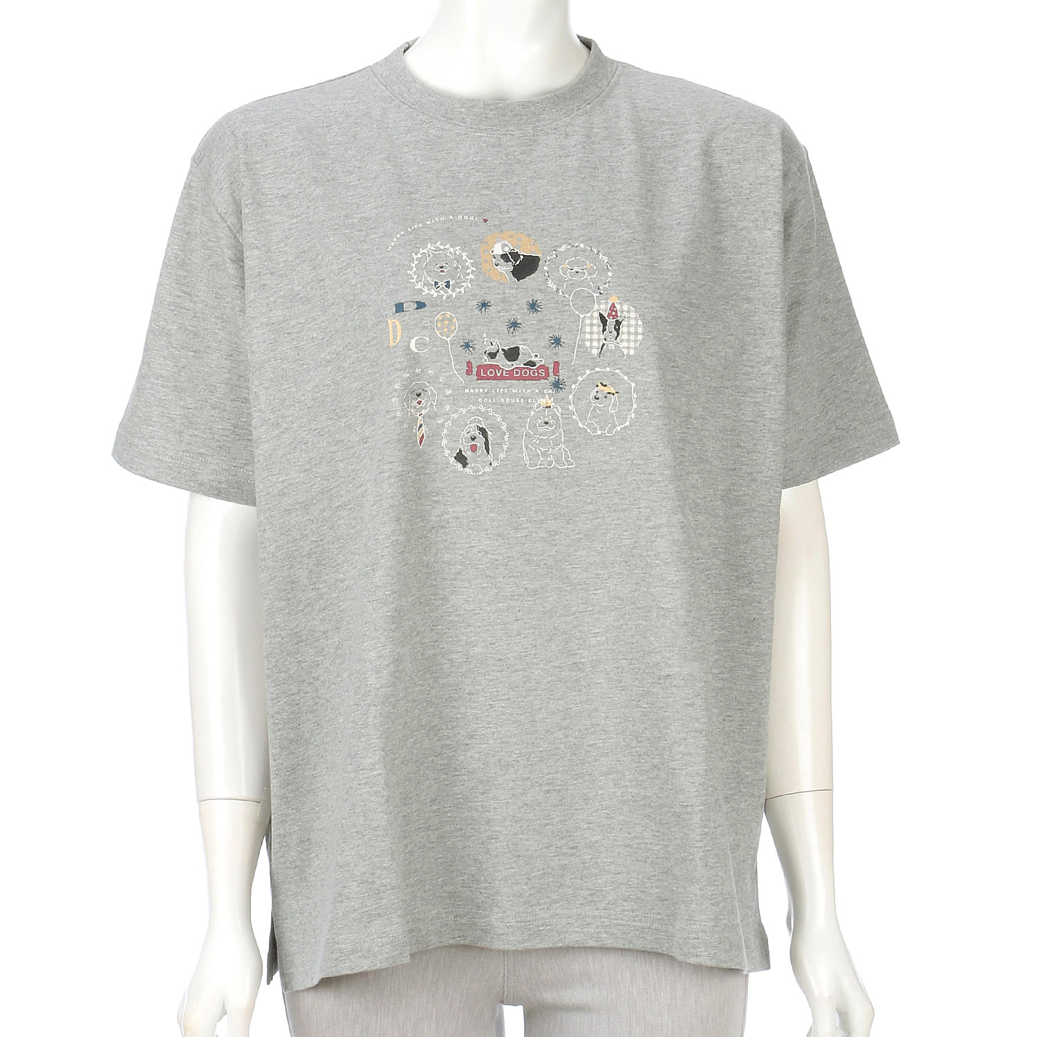 【ETONET限定】DDCLUB  ワイドT DОG WORLD - 画像2