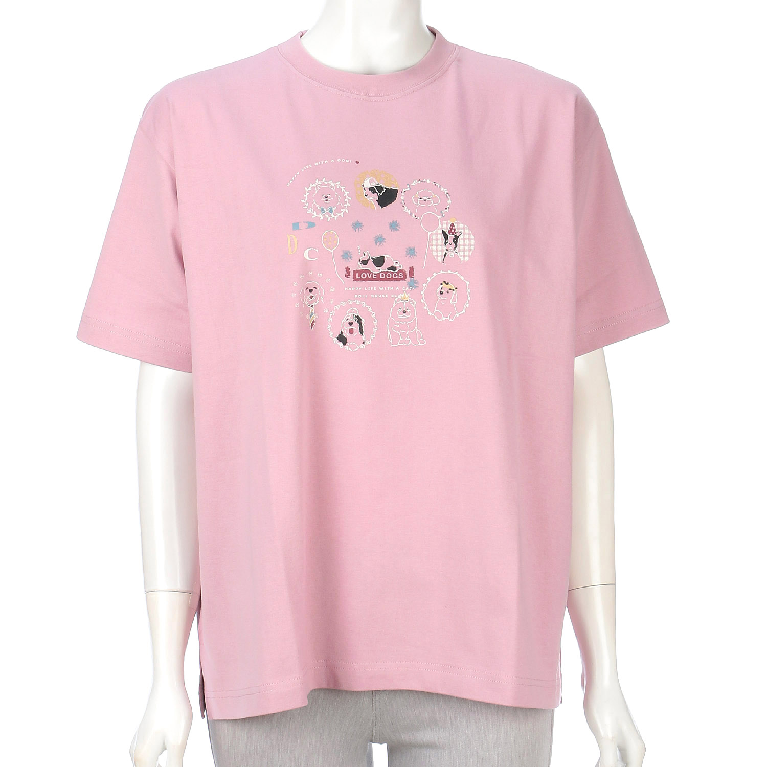 【ETONET限定】DDCLUB  ワイドT DОG WORLD - 画像3