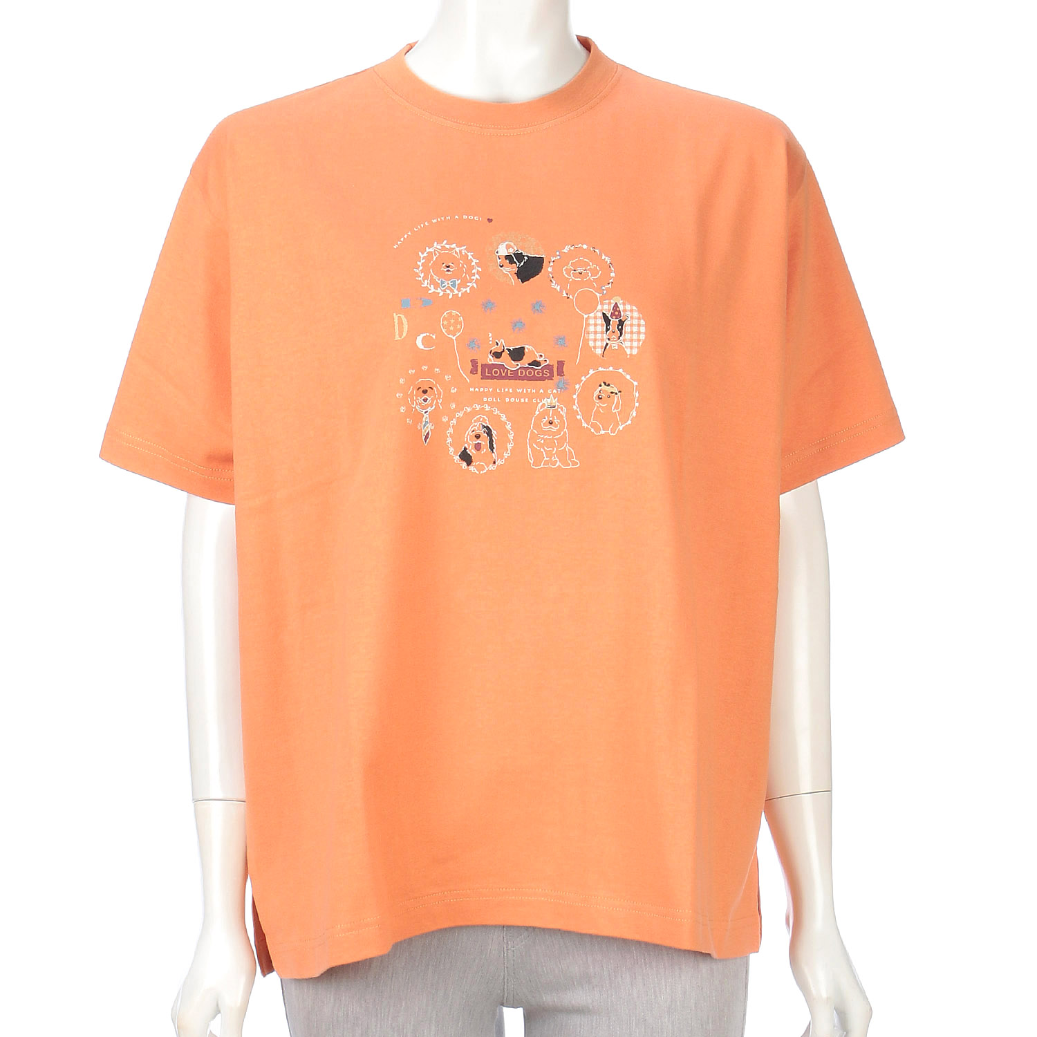 【ETONET限定】DDCLUB  ワイドT DОG WORLD - 画像4