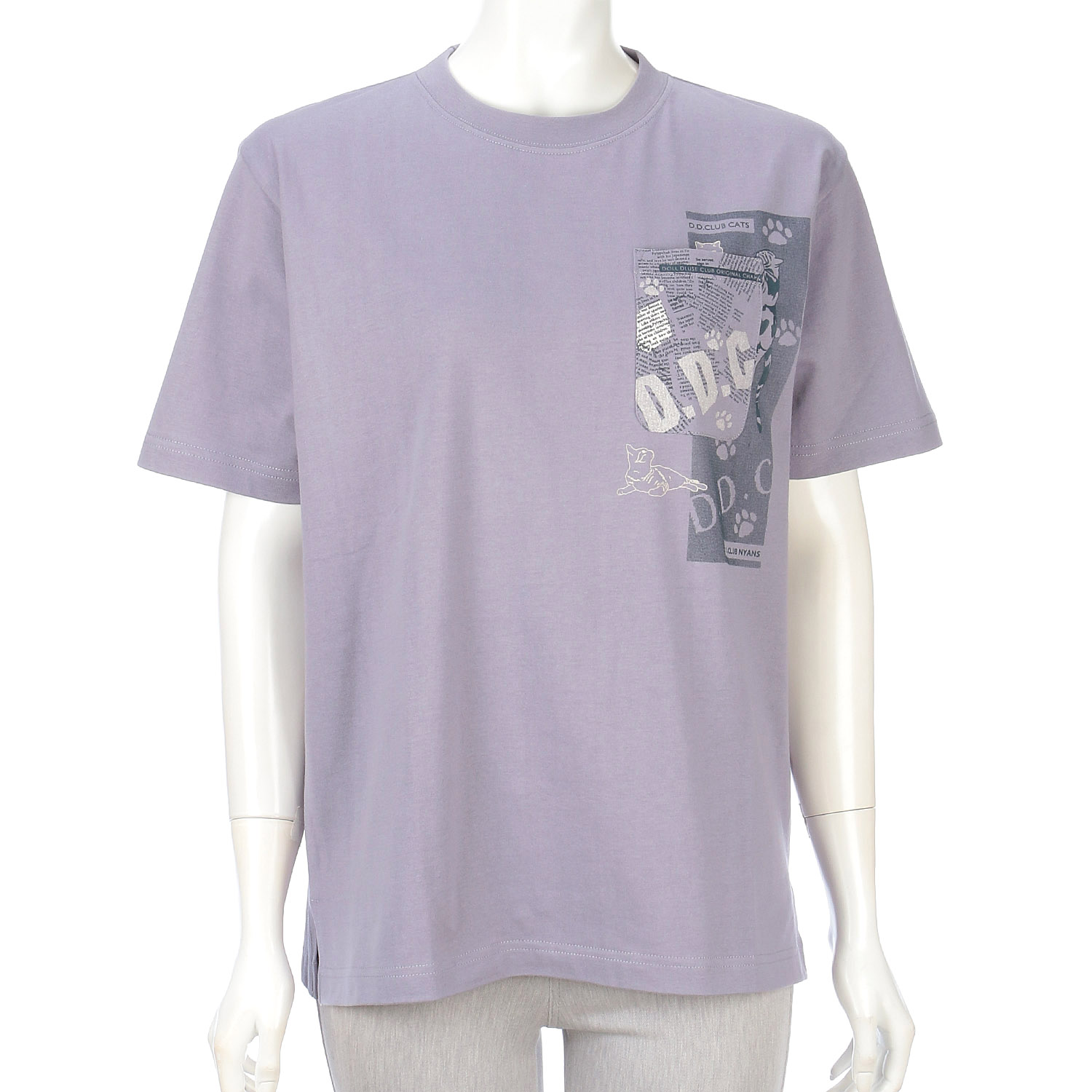 【ETONET限定】DDCLUB ロングTネコポケット - 画像1